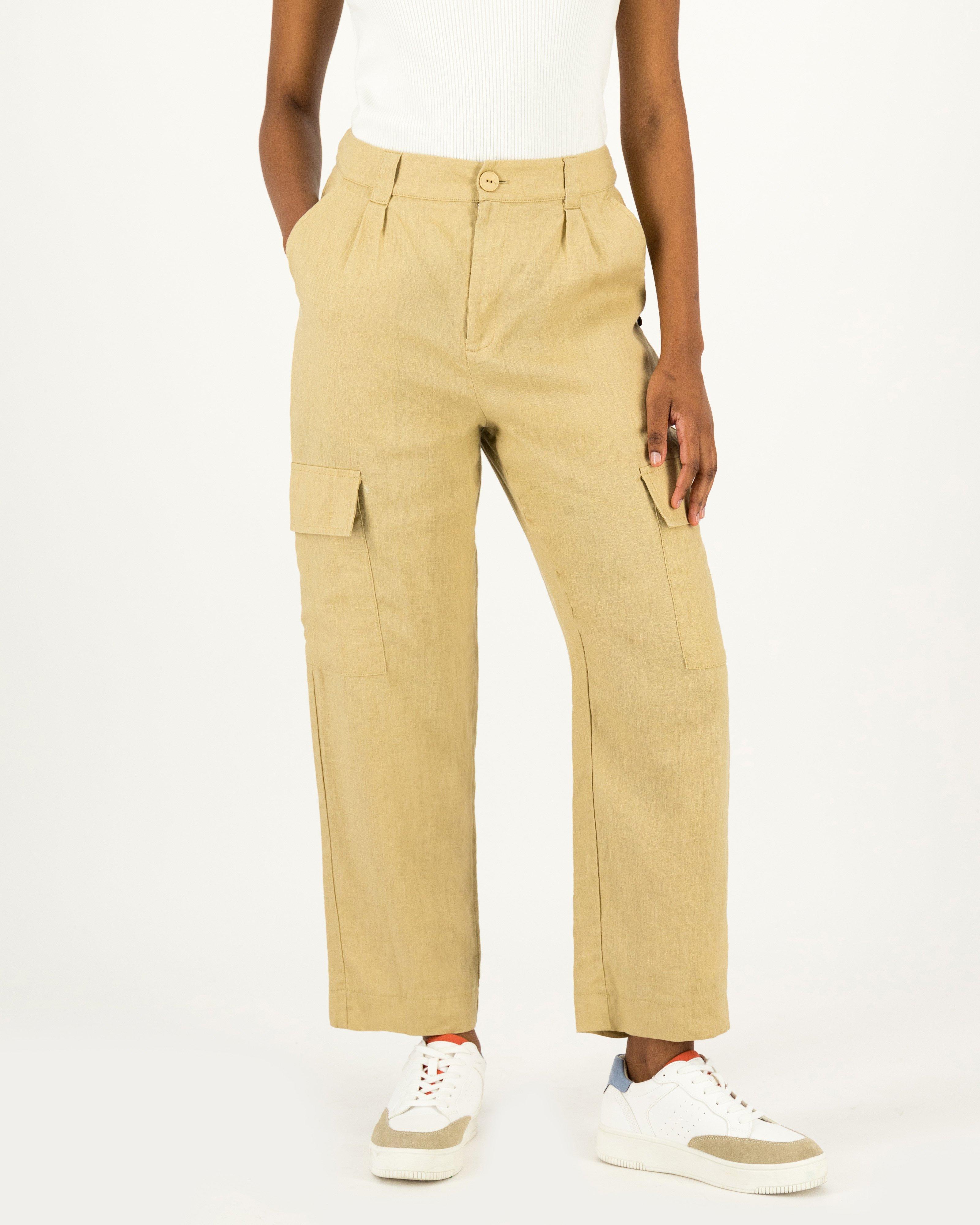 Women's Audrey Linen Utility Pants