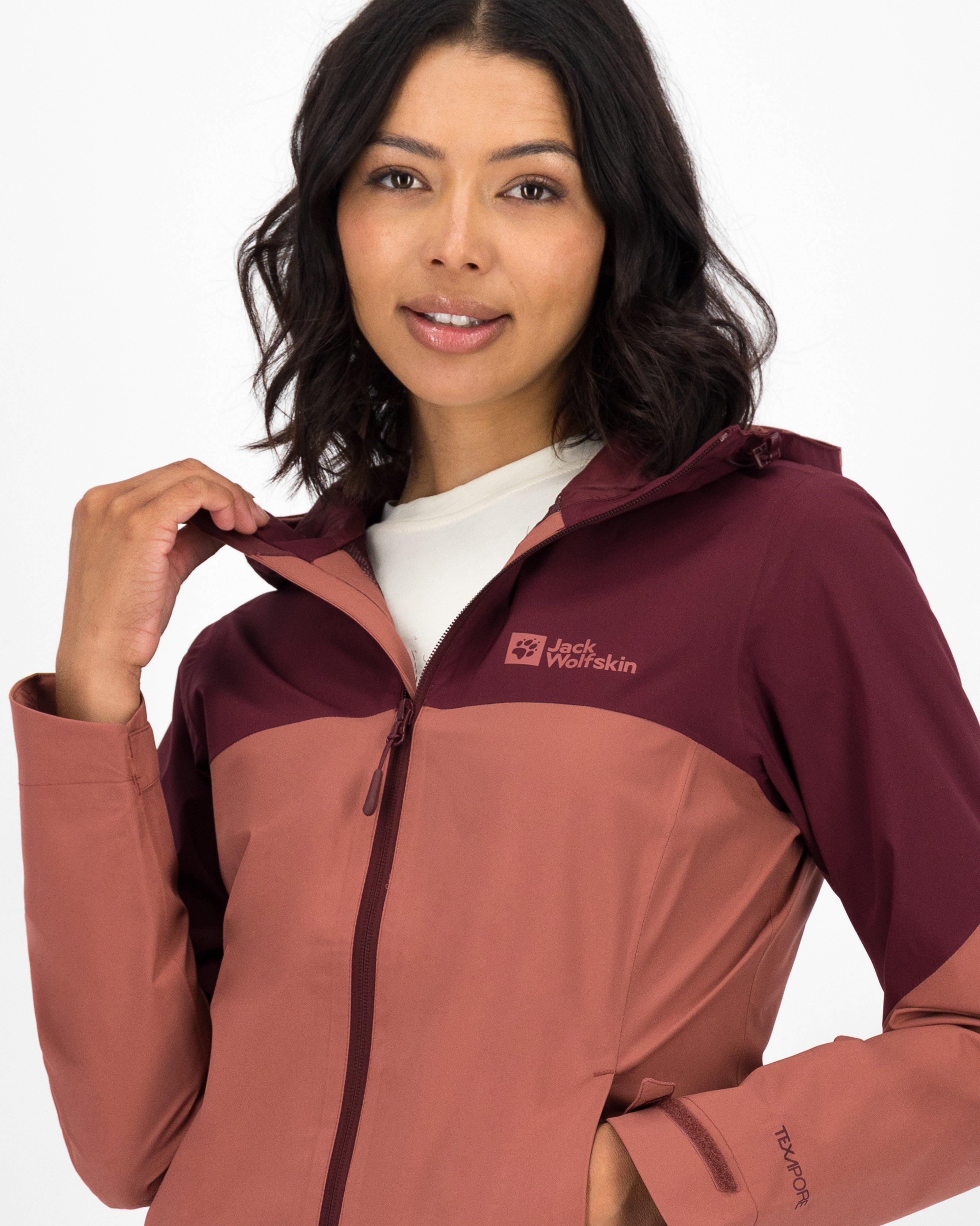 Jack Wolfskin Women’s Weiltal Rain Jacket | Cape Union Mart