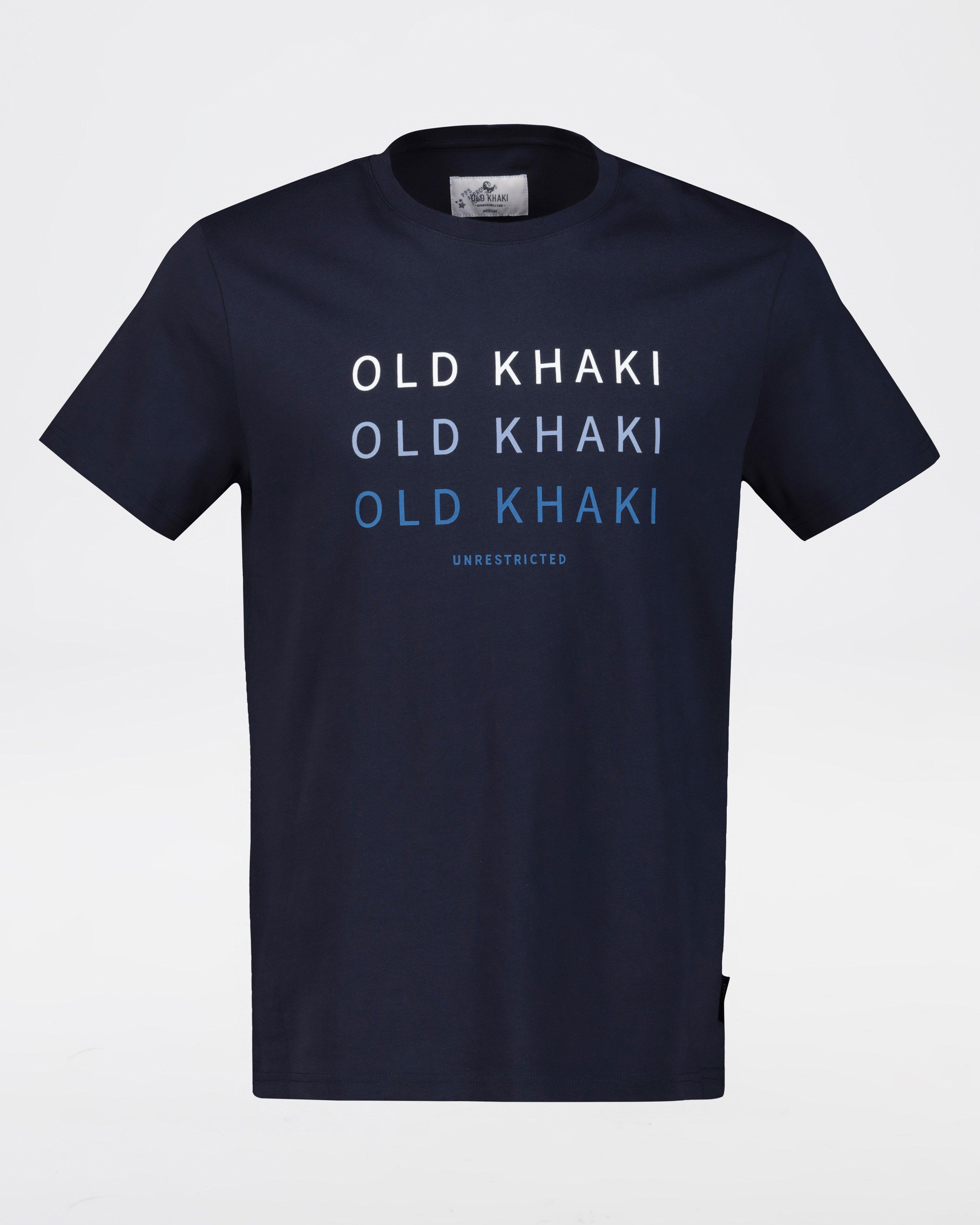 Old Khaki Men’s Brodie Graphic T-shirt -  Navy