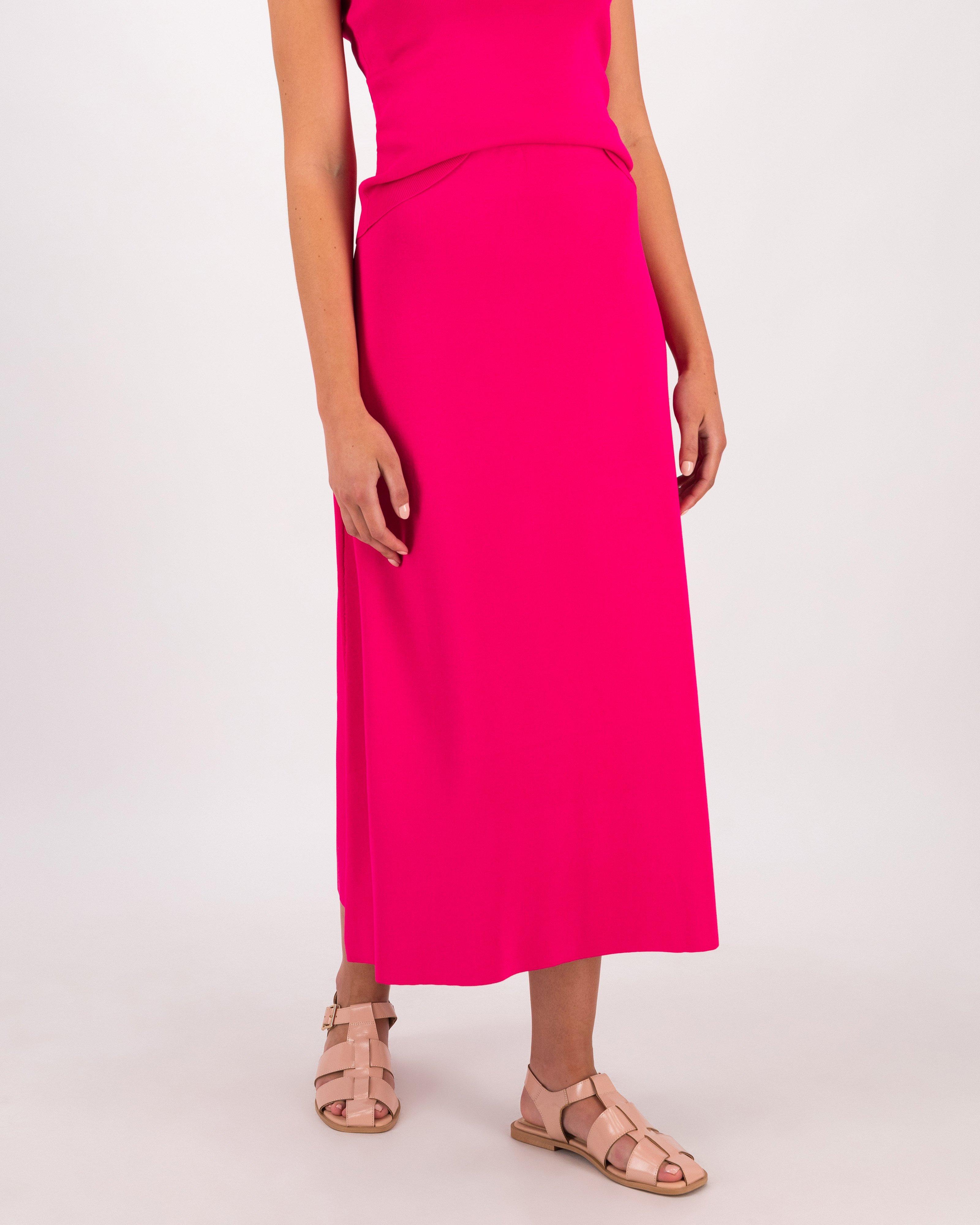 Sabrina Knit Skirt -  Pink