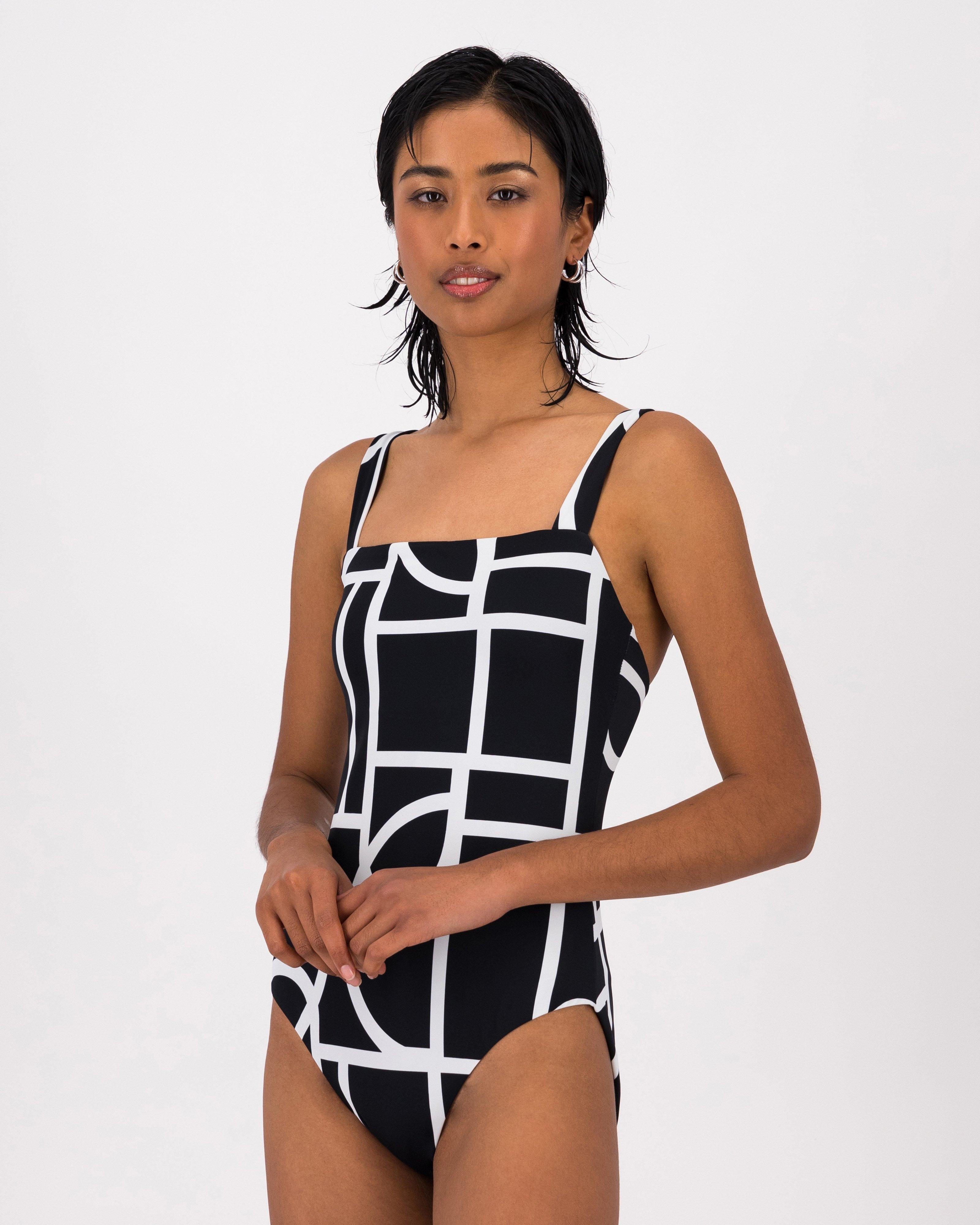 Makai One-Piece Swimsuit -  Black