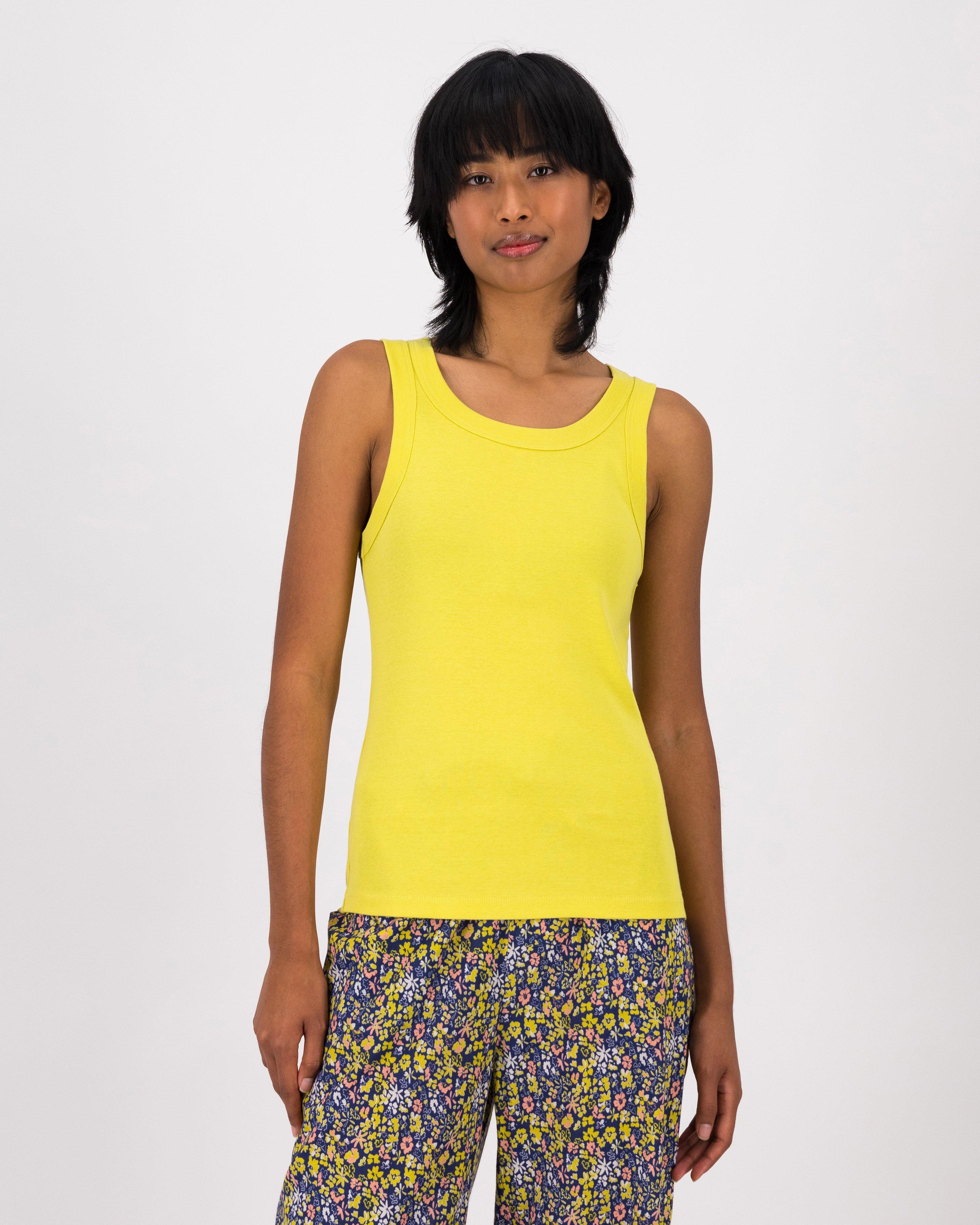 Ellen Sleep Tank -  Yellow