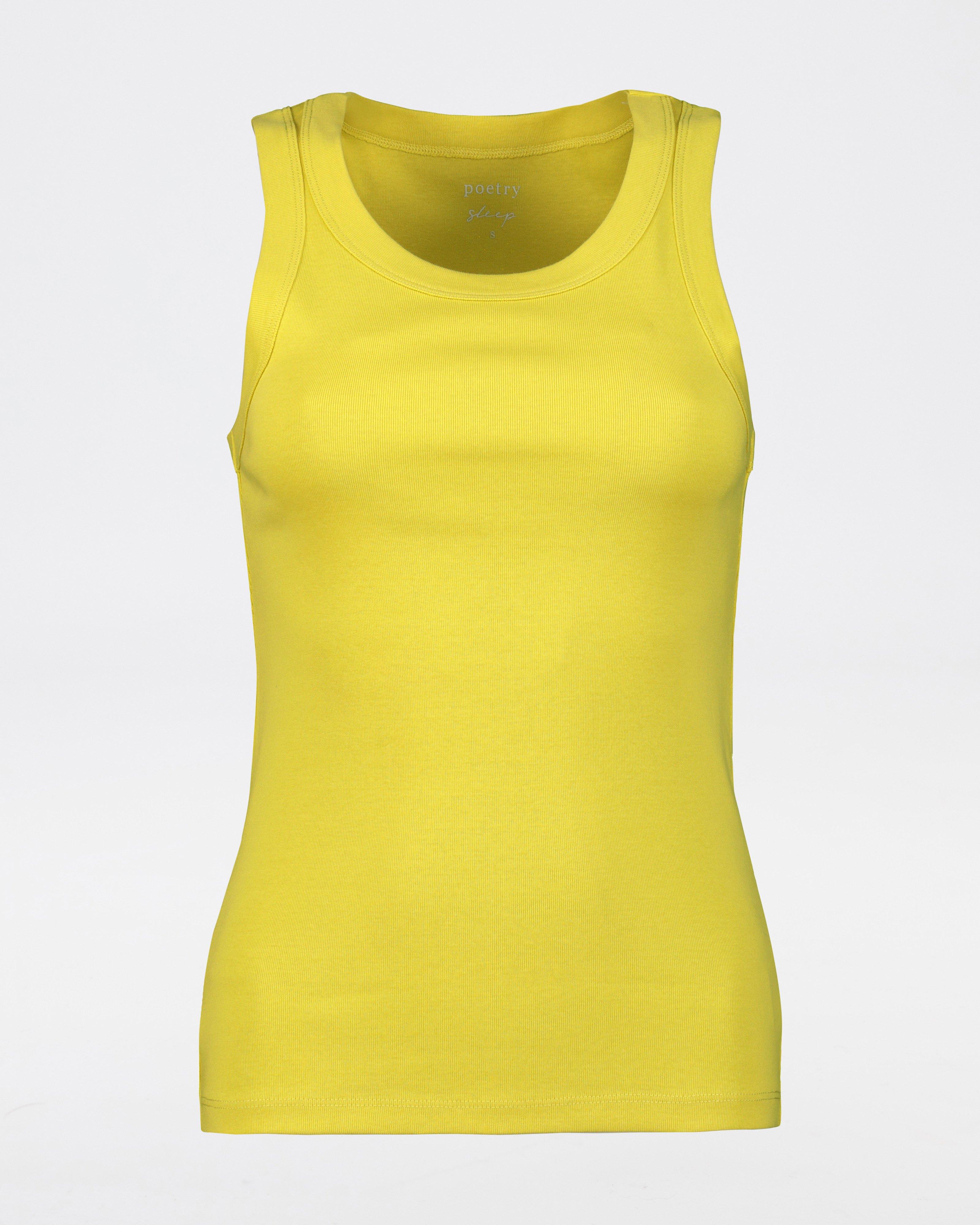 Ellen Sleep Tank -  Yellow