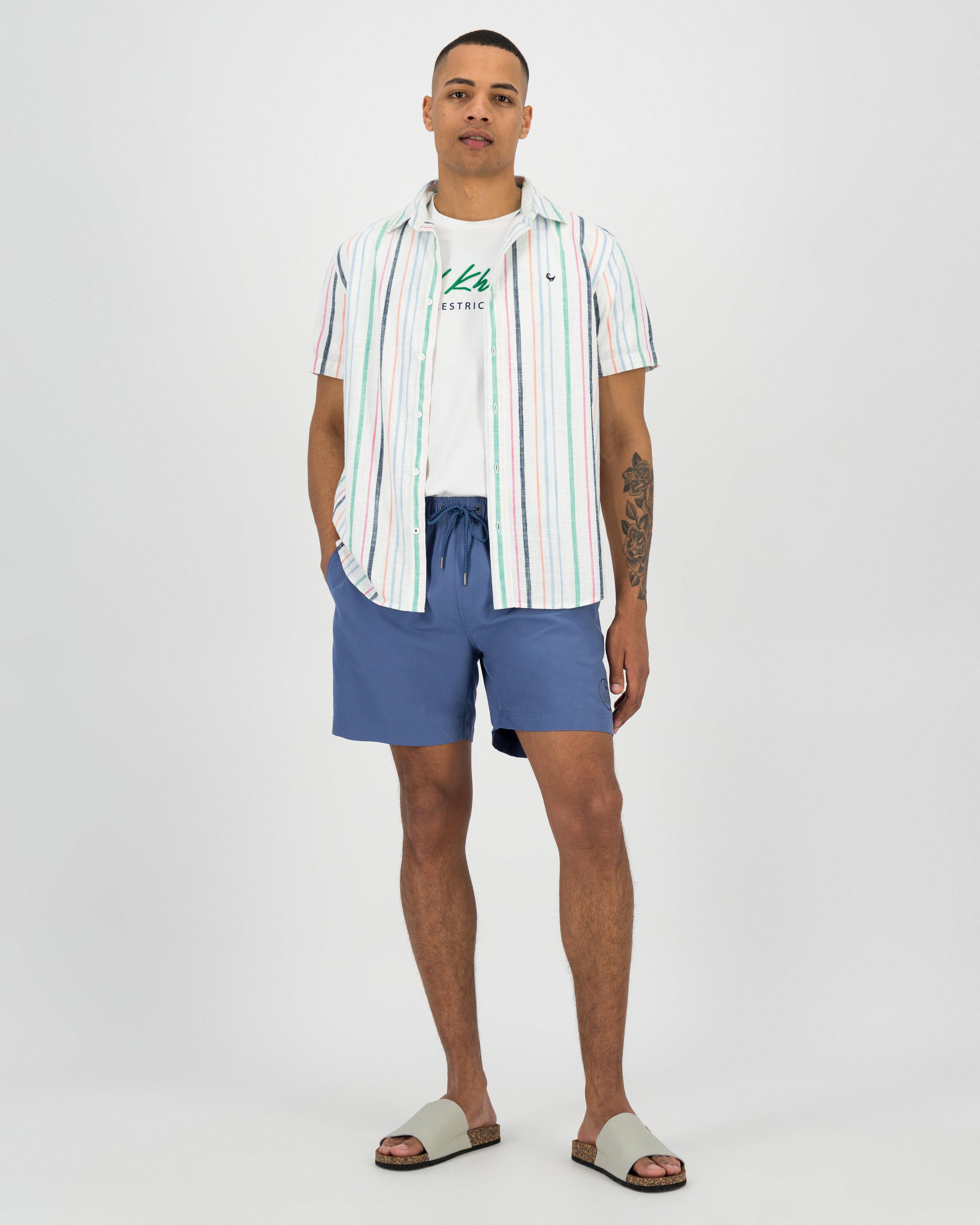 Old Khaki Eddy Short Sleeve Shirt -  White