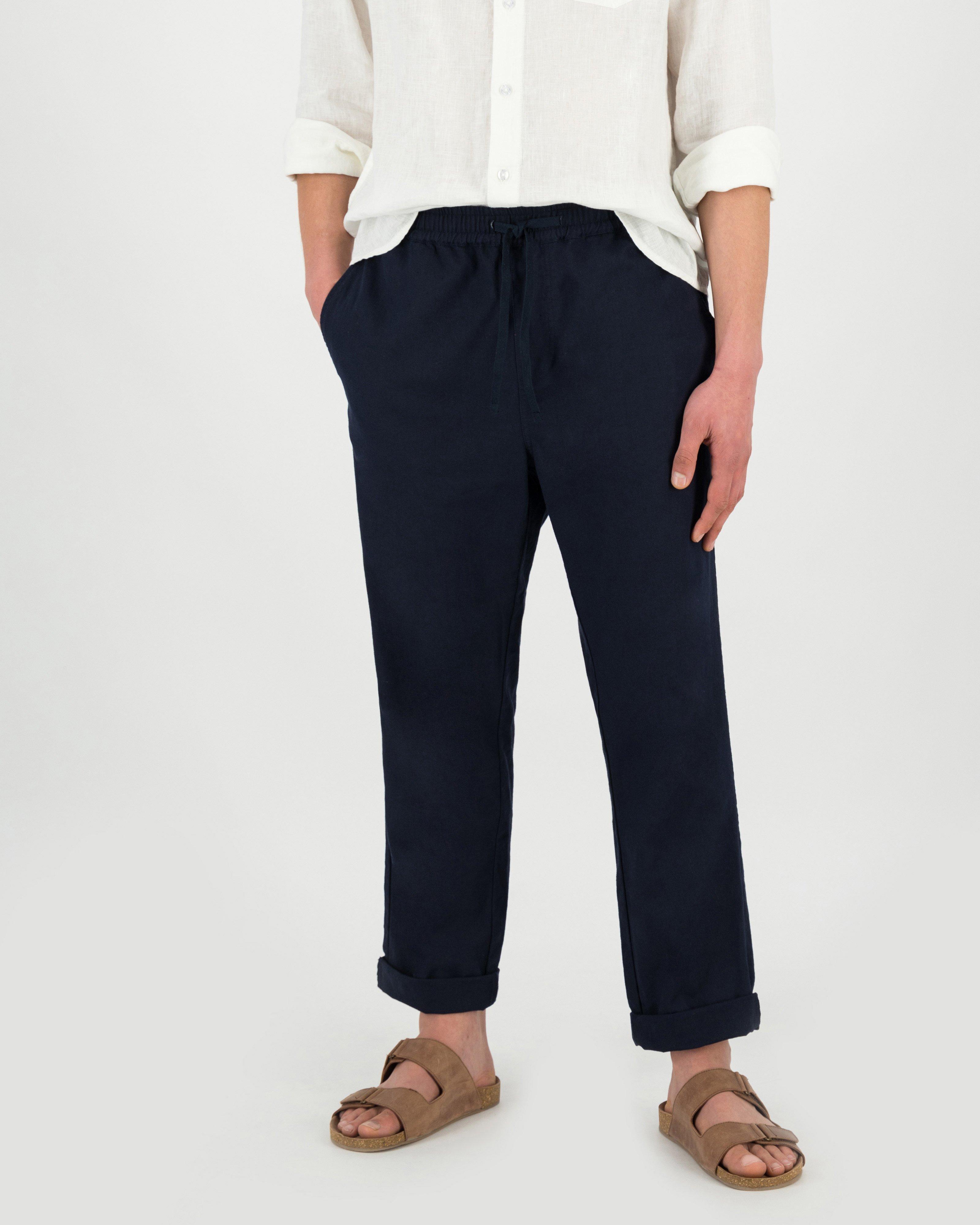 Mens white linen hot sale pants old navy