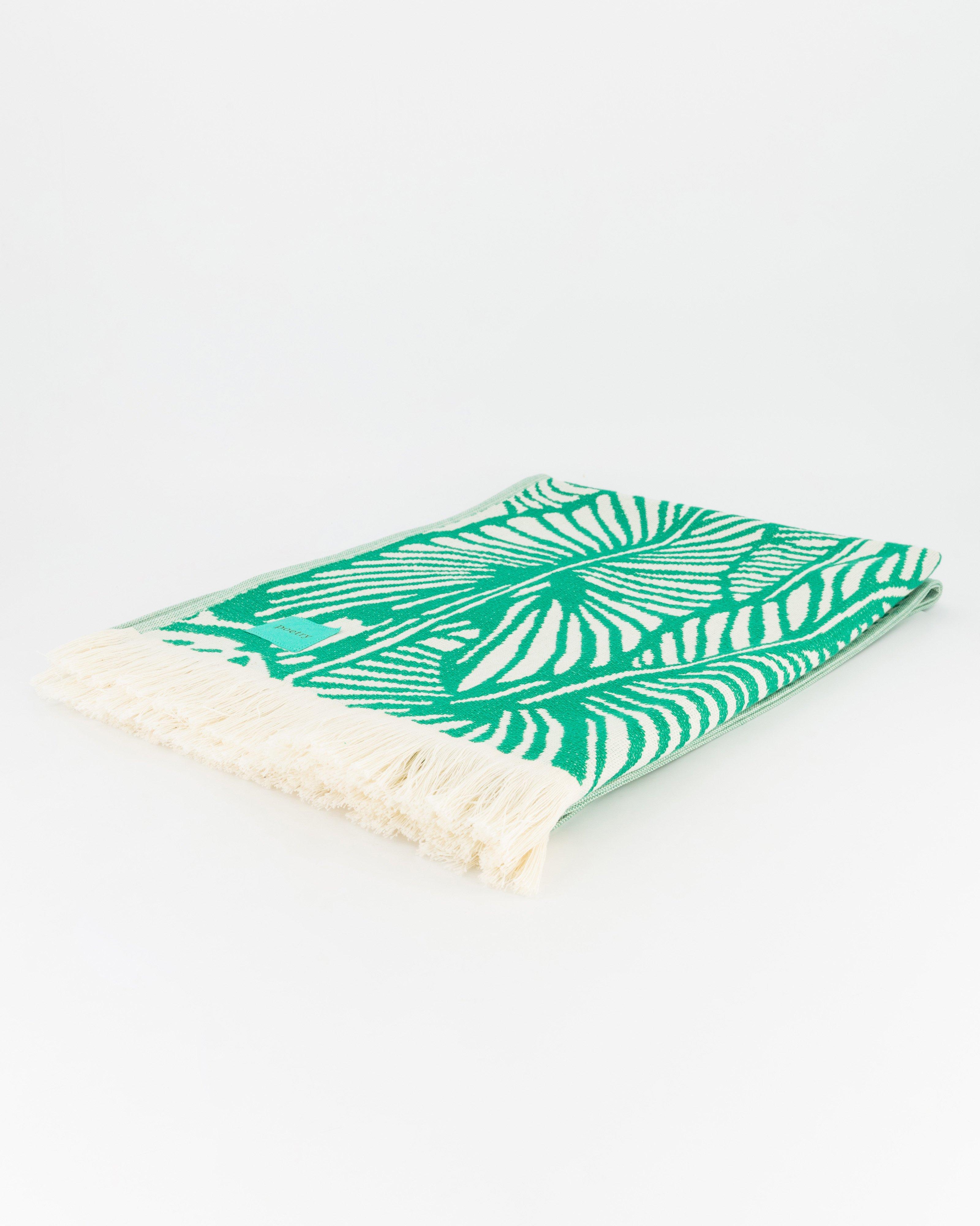 Willow Hammam Beach Towel -  Green
