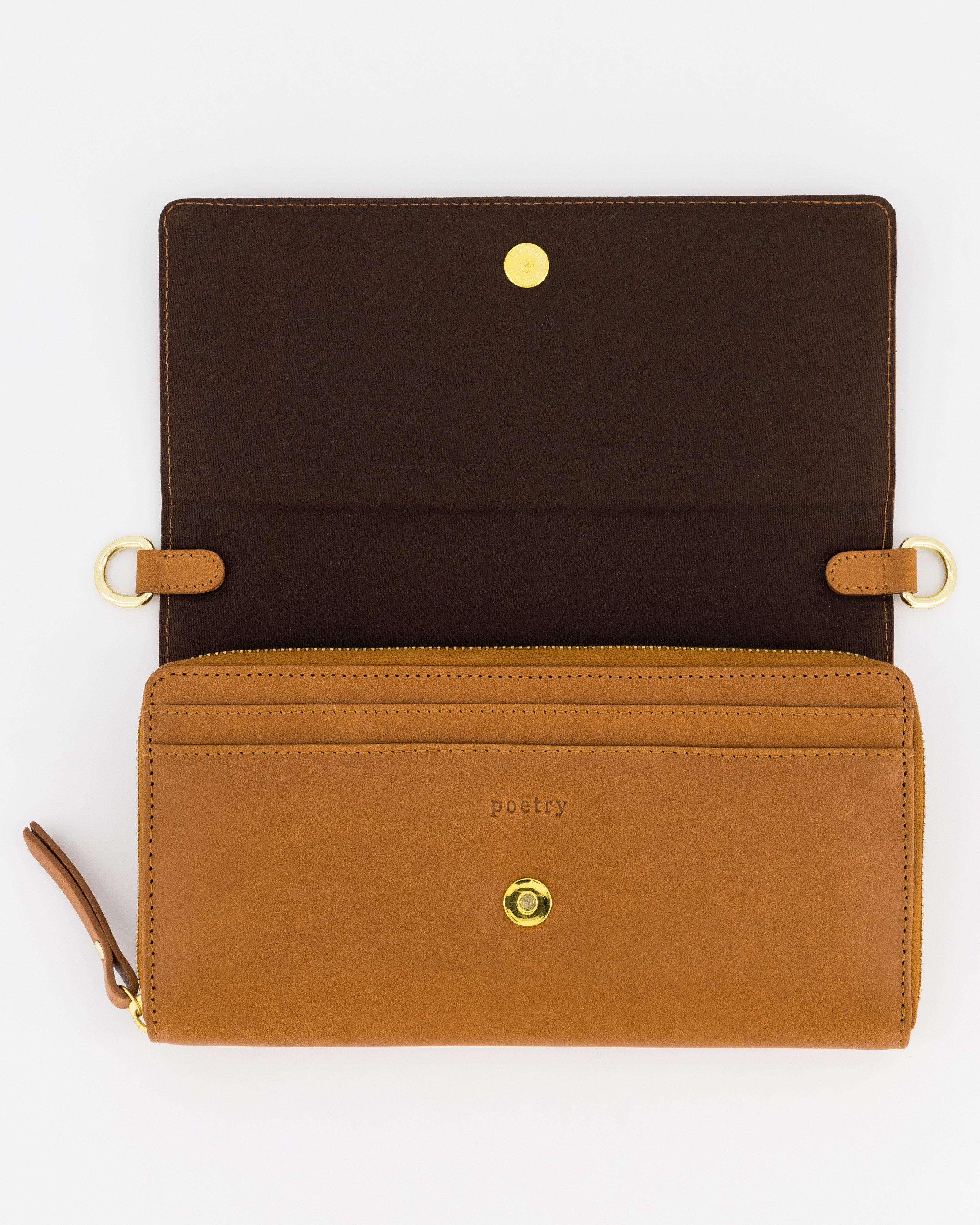 Emma Multi-Functional Crossbody Leather Bag - Poetry Clothing Store