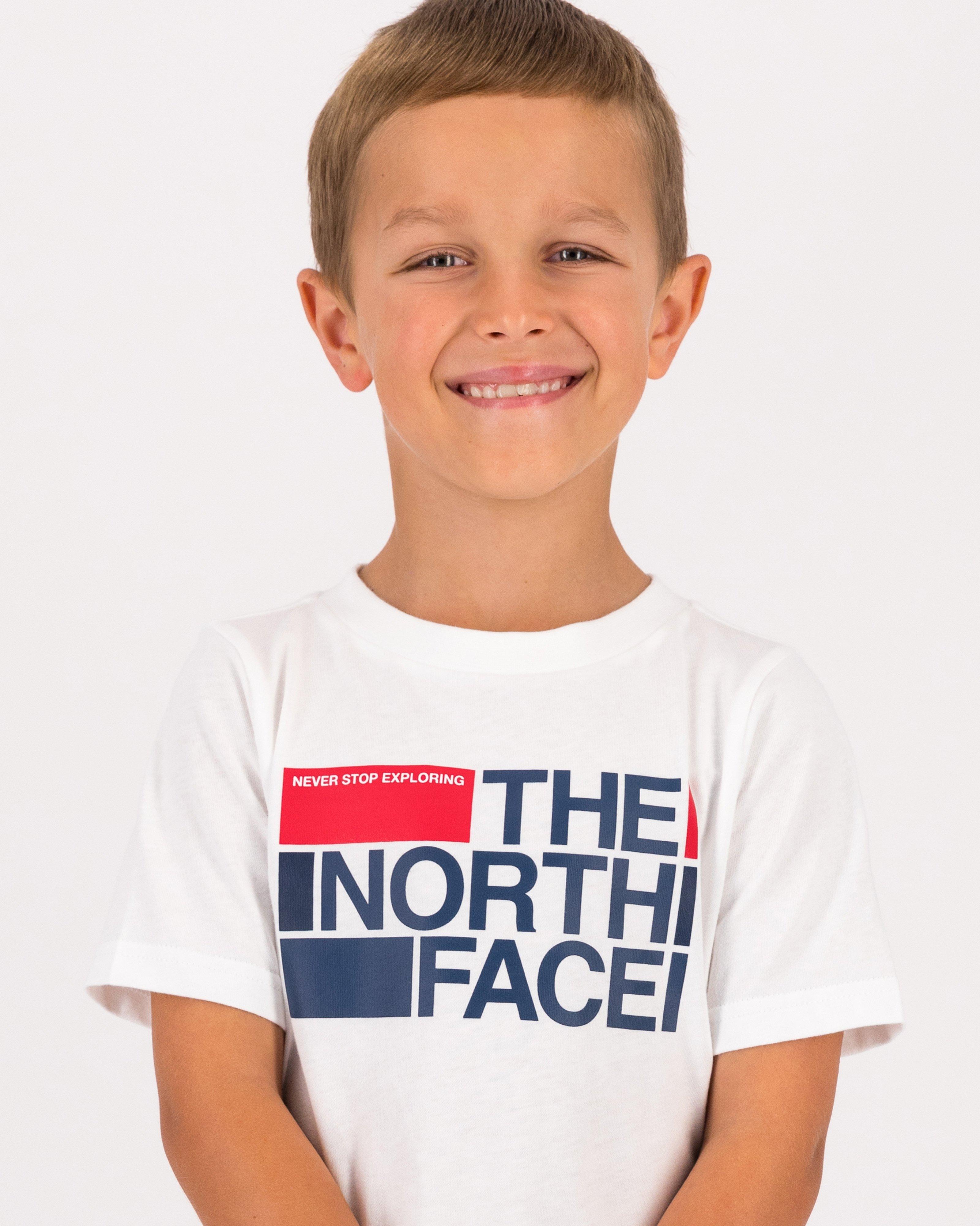 The North Face Boys’ Graphic T-shirt -  White
