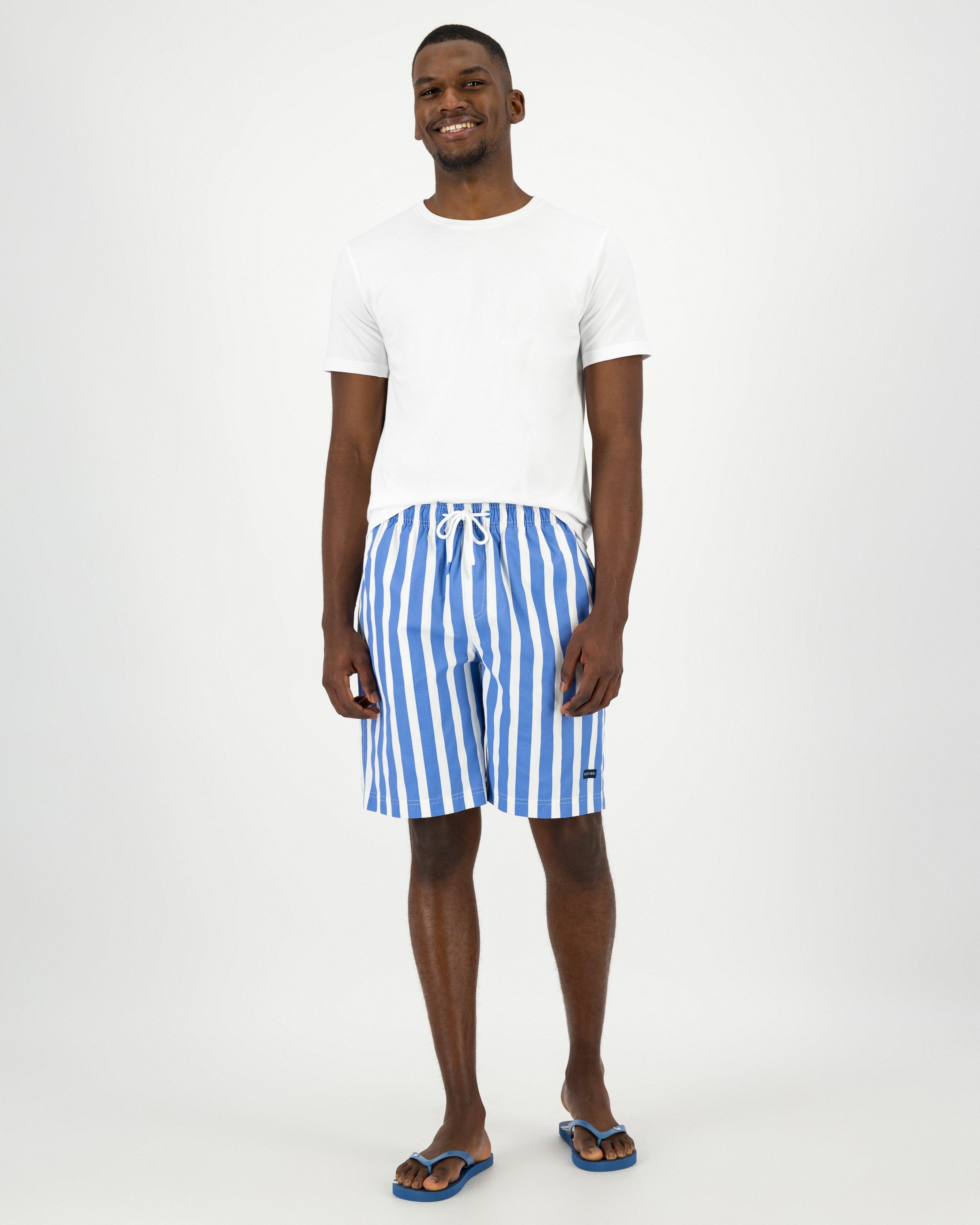 Men's Hank Swim Shorts -  Blue