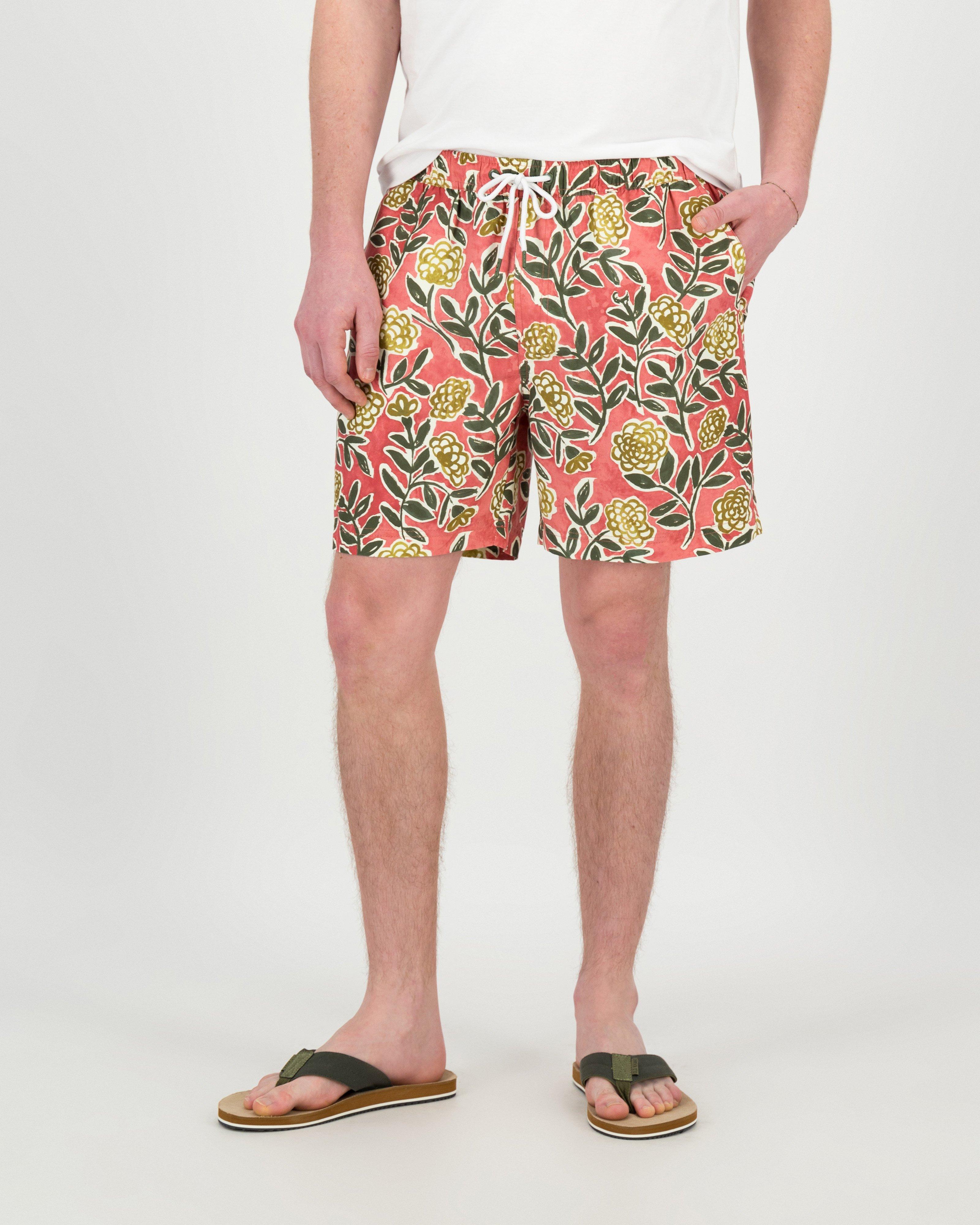 Men's Luther Swim Shorts -  Pink