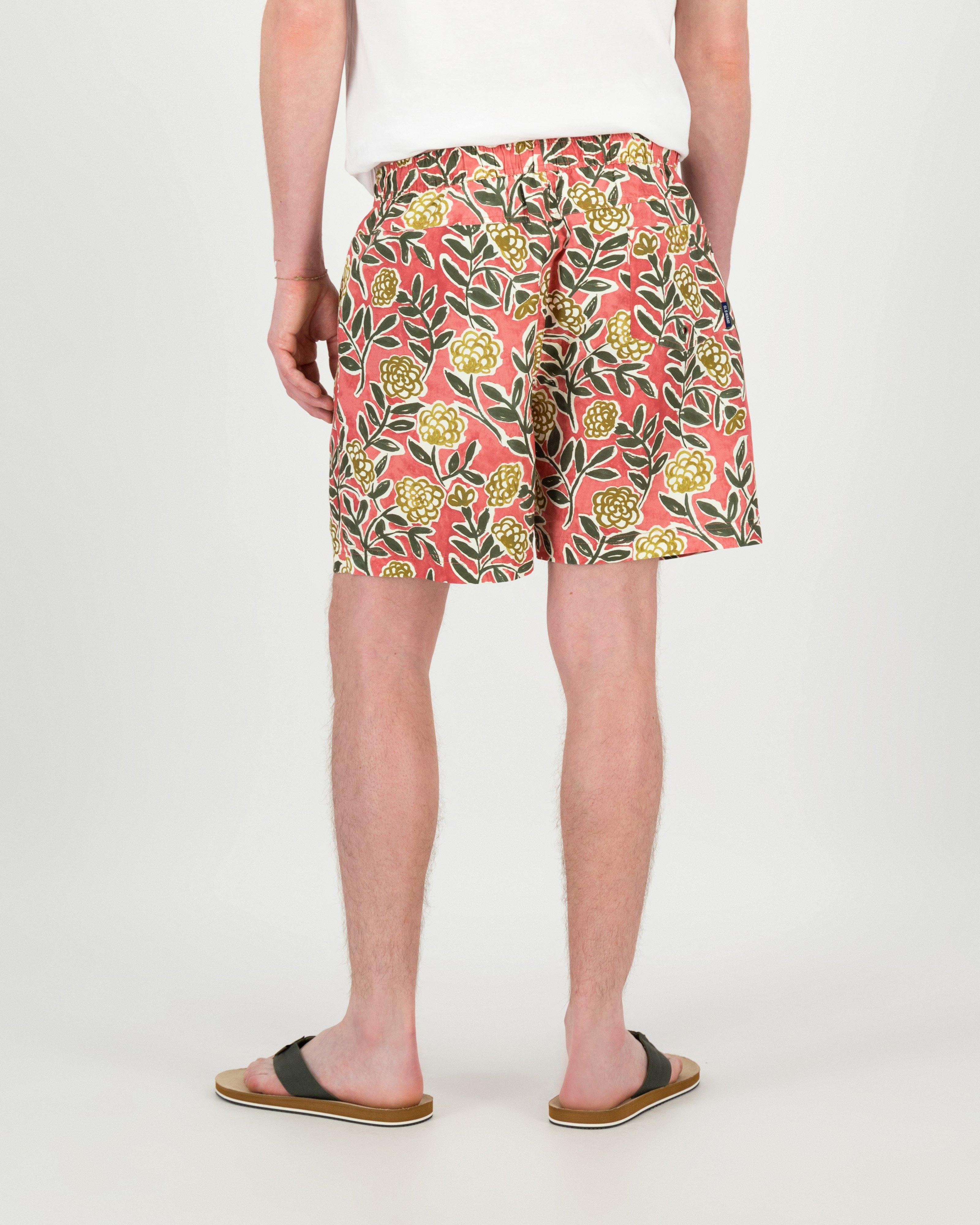 Men's Luther Swim Shorts -  Pink