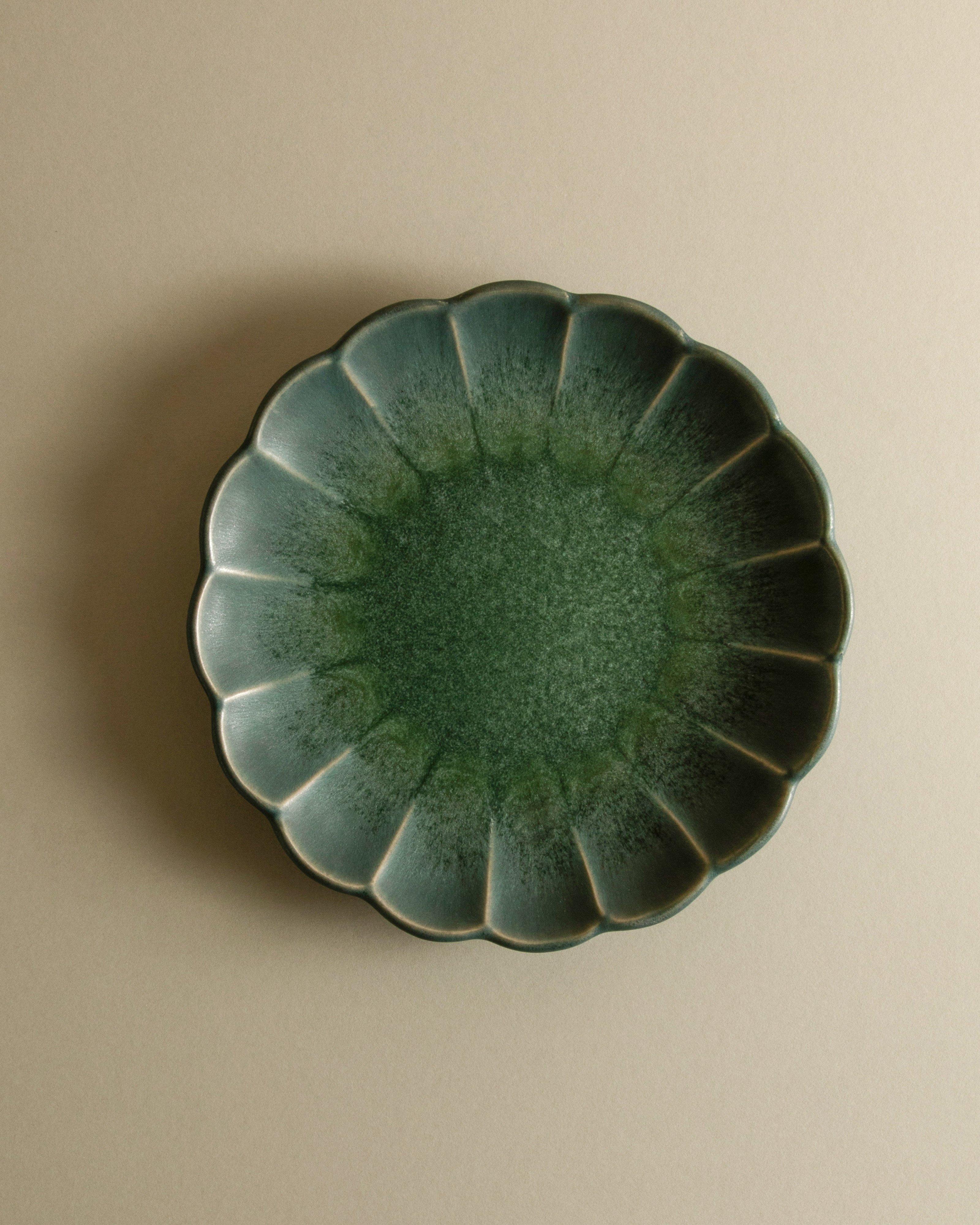 Dalia Side Plate -  Green