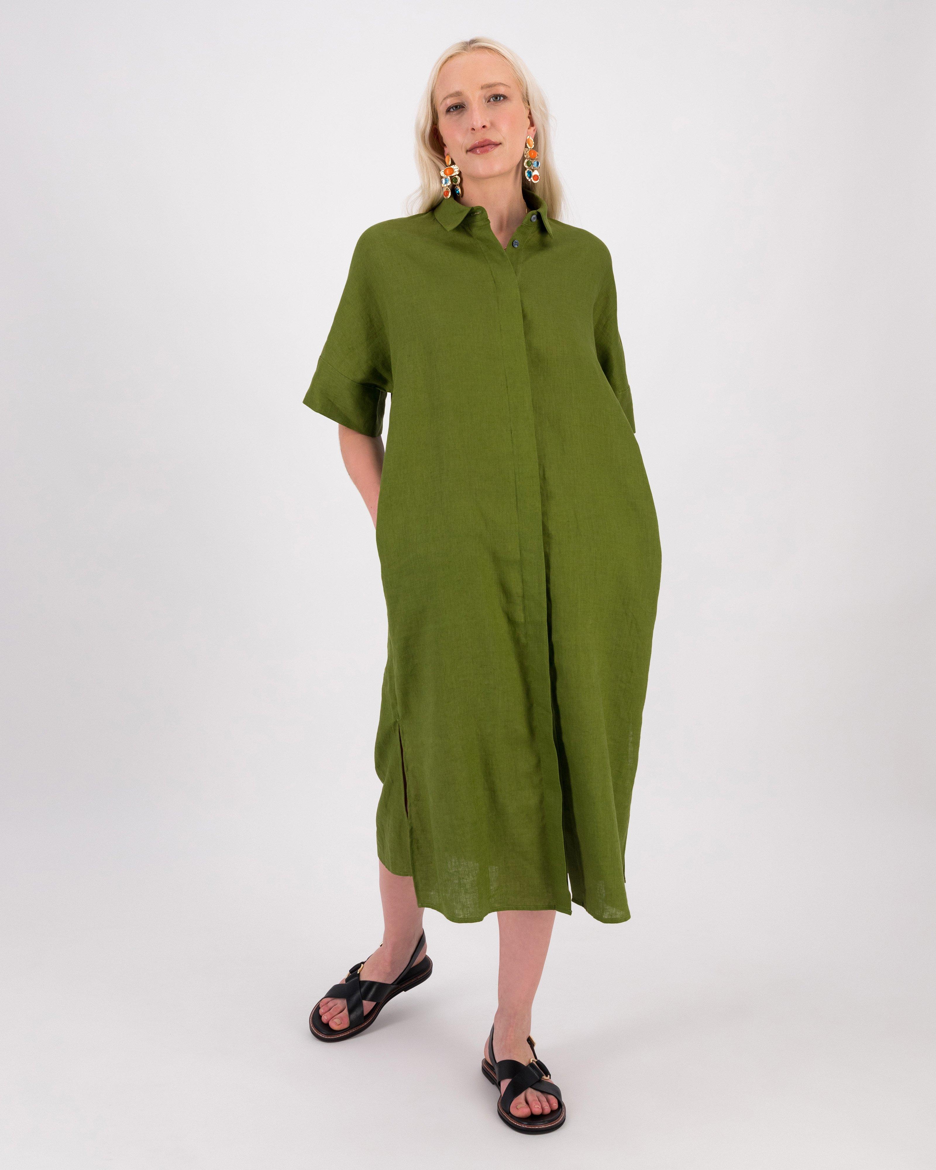 Robin Linen Dress - Poetry Clothing Store