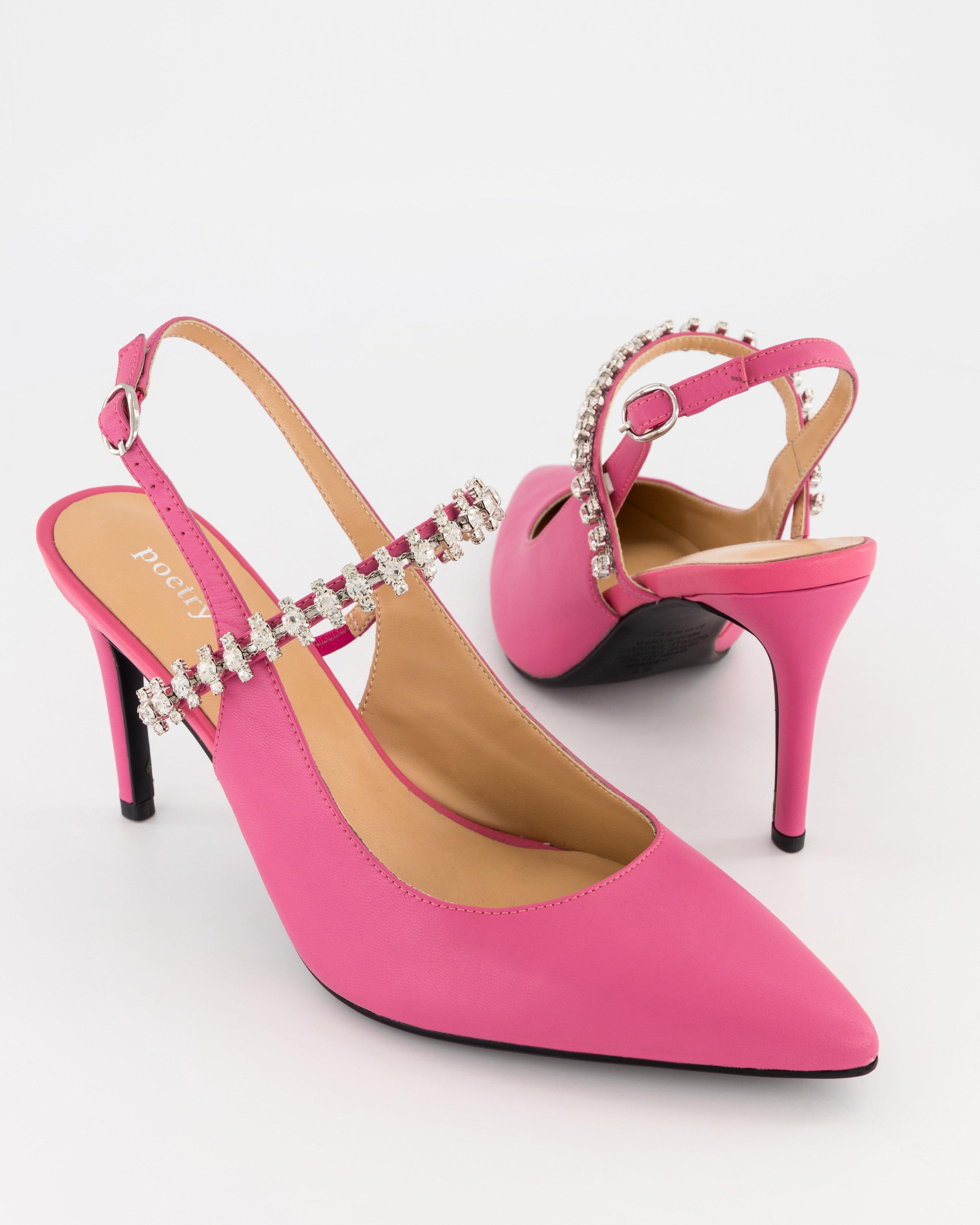 Harlow Bling Heel -  Pink