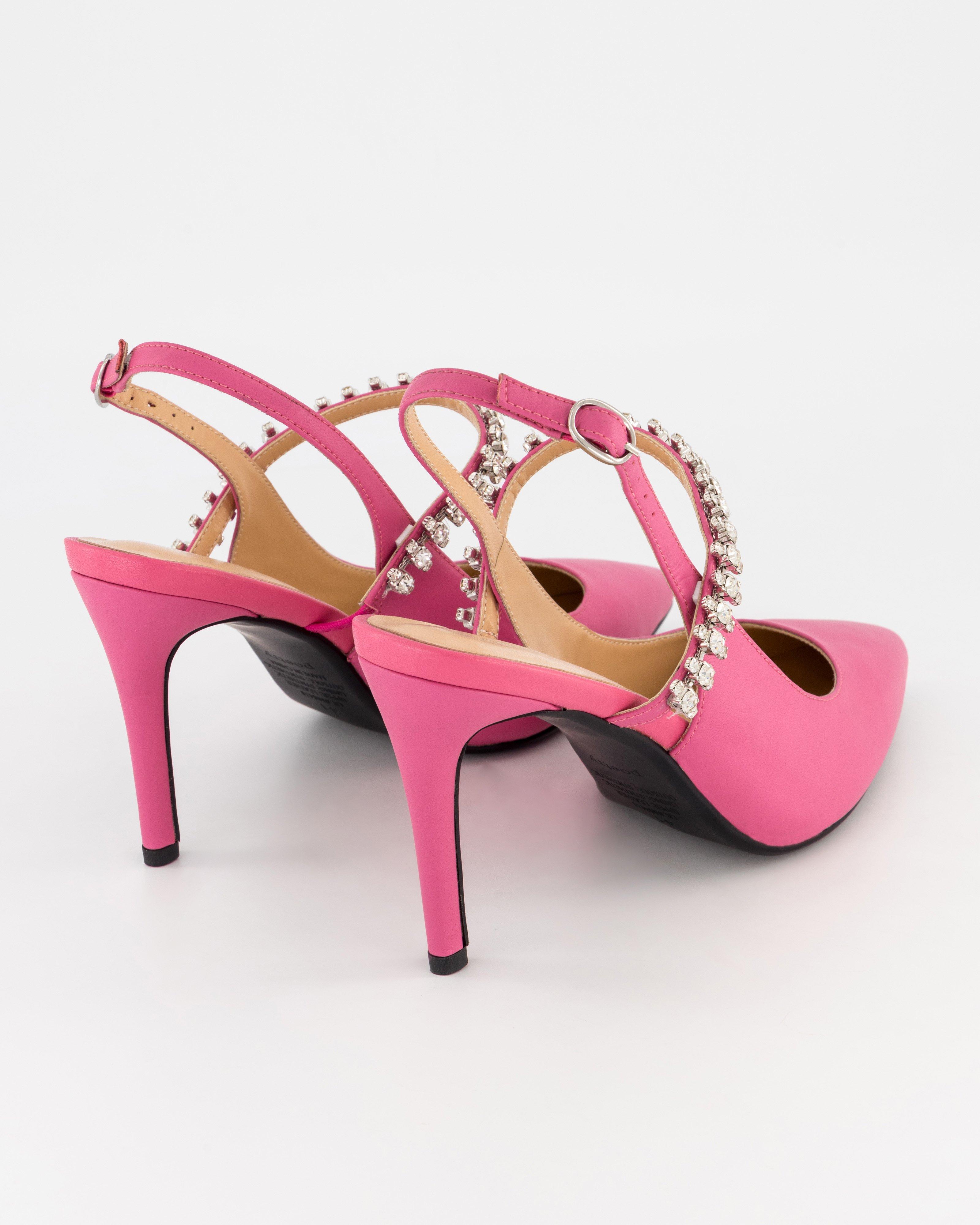 Harlow Bling Heel -  Pink