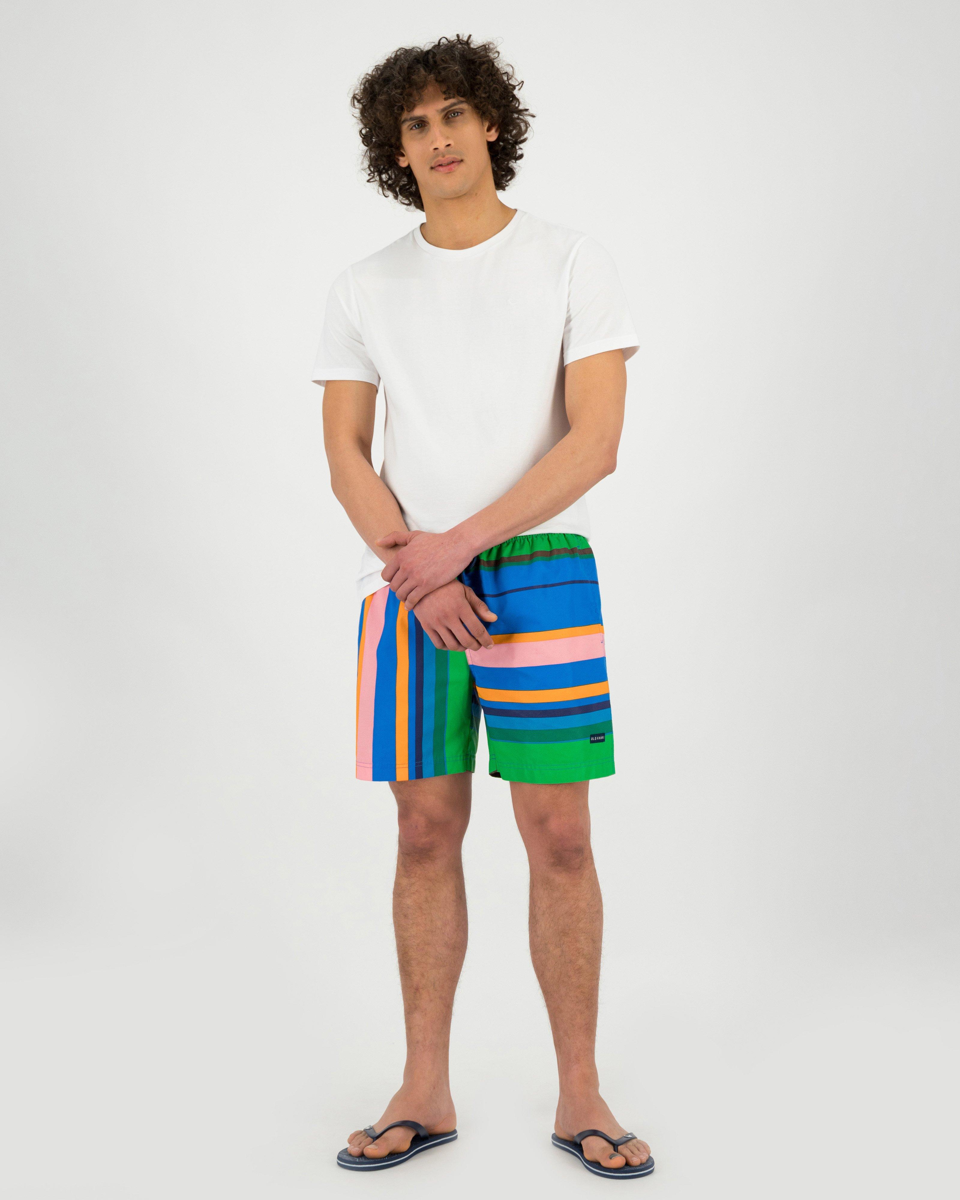 Men's Charlie Swim Shorts -  Blue