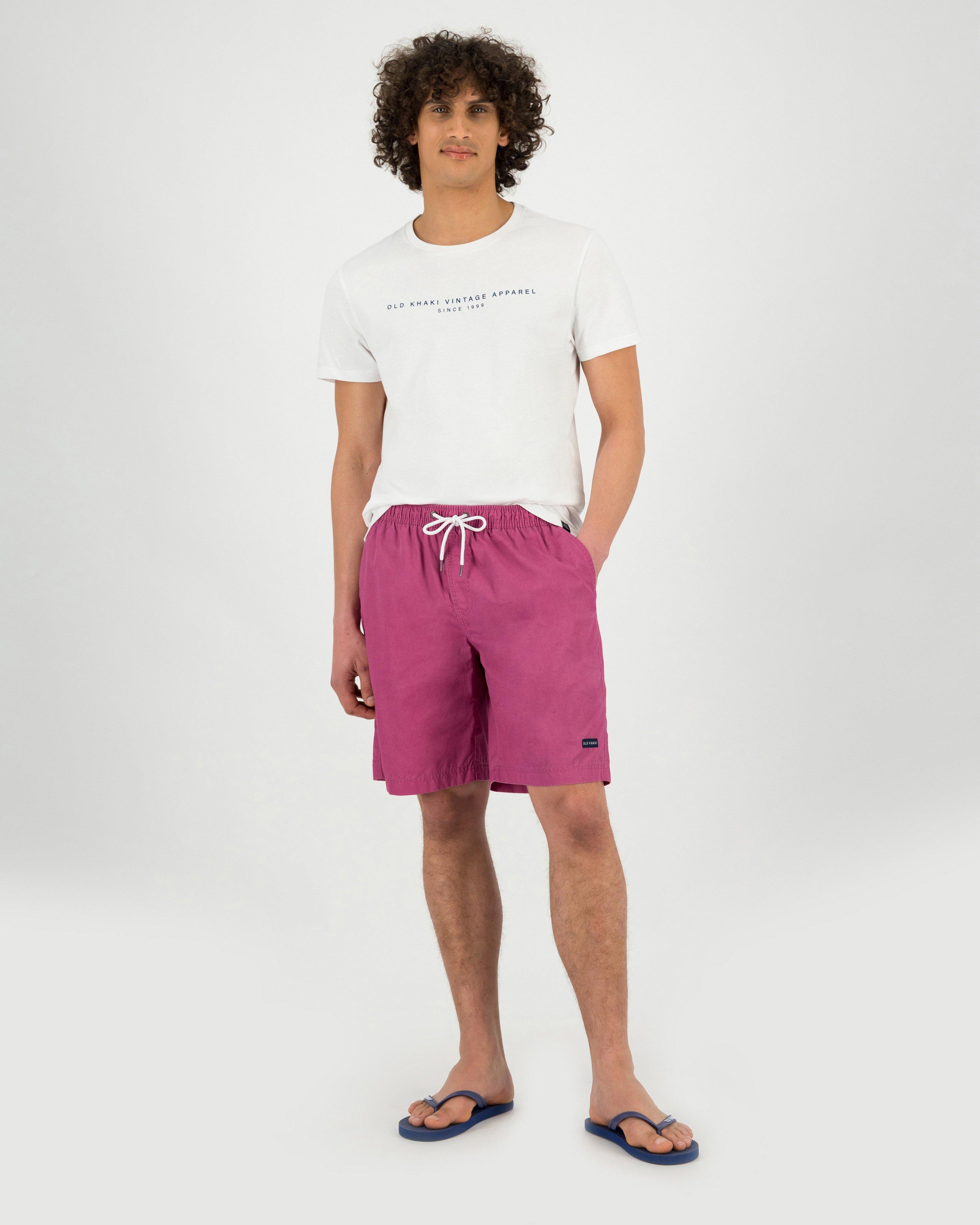 Men's Swift Swim Shorts -  Berry