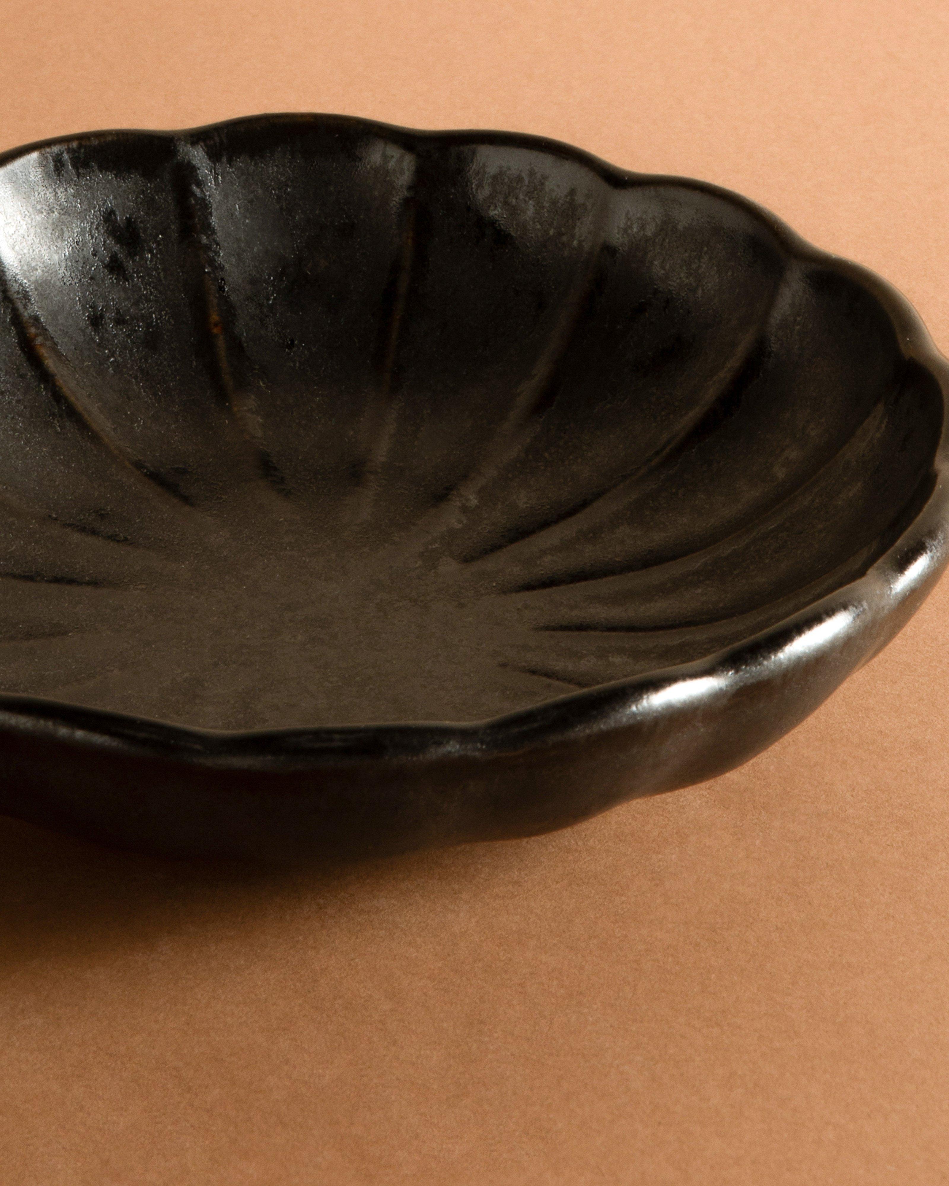 Dalia Pasta Plate -  Black