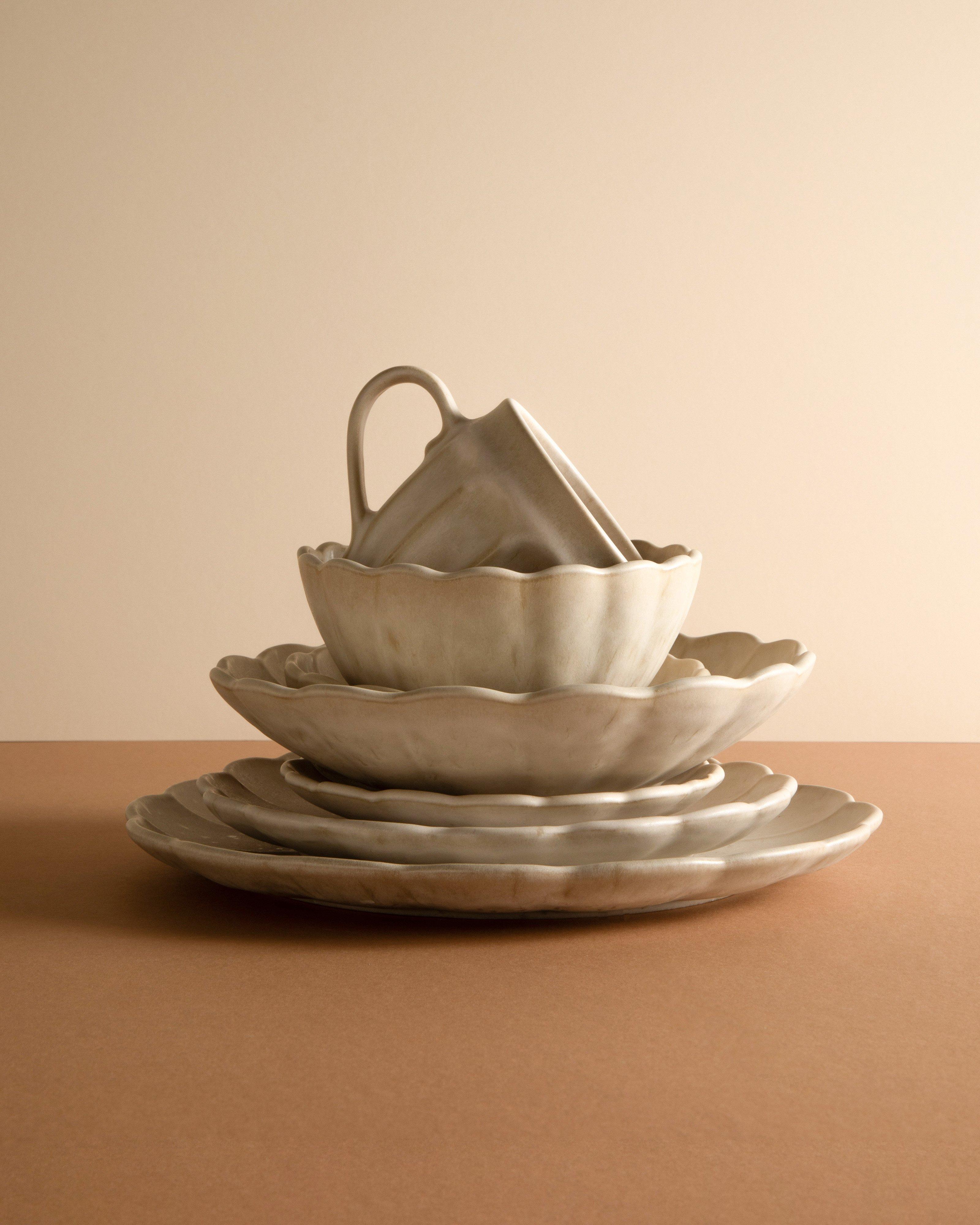 Dalia Pasta Plate -  Milk