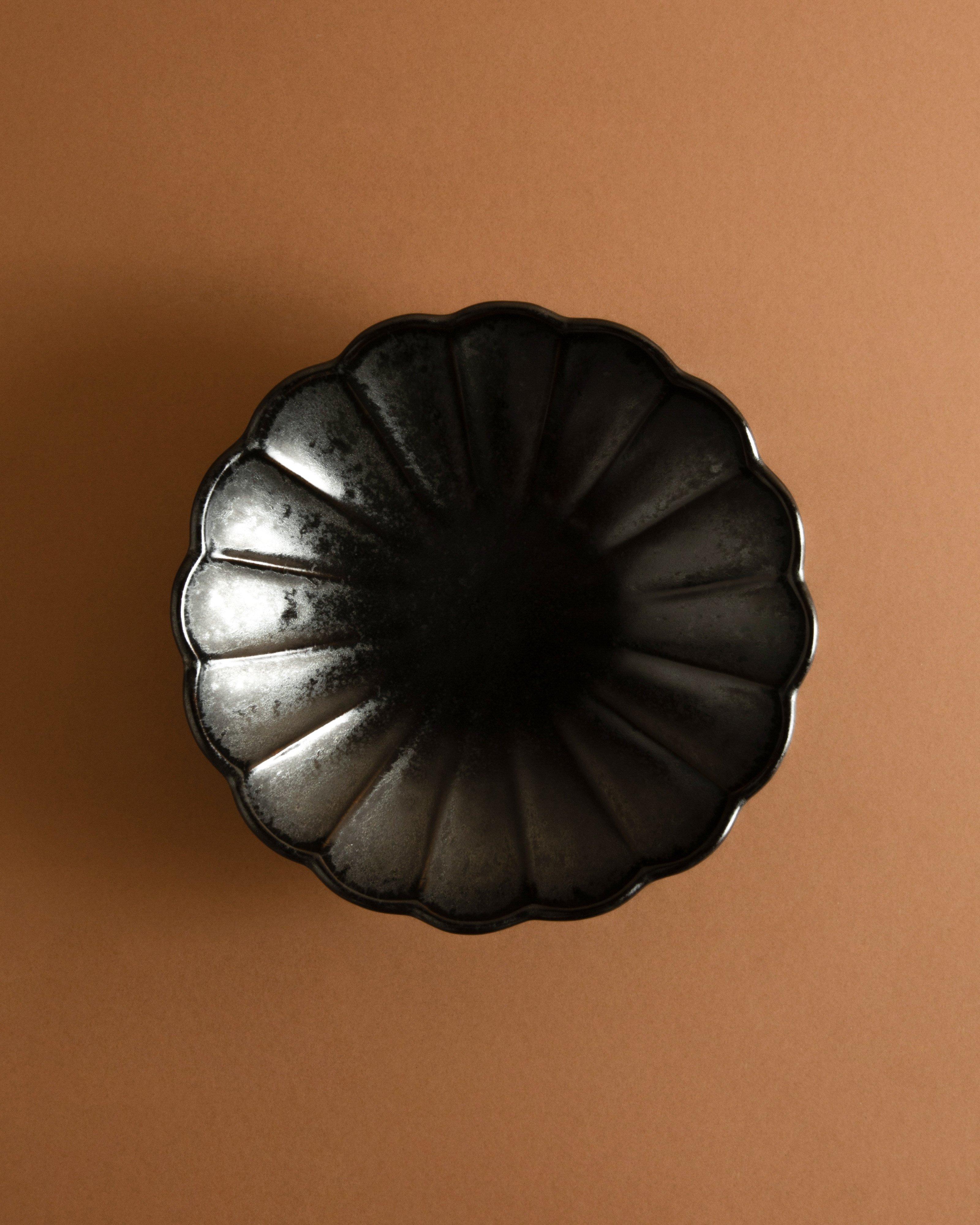 Dalia Appetizer Plate -  Black