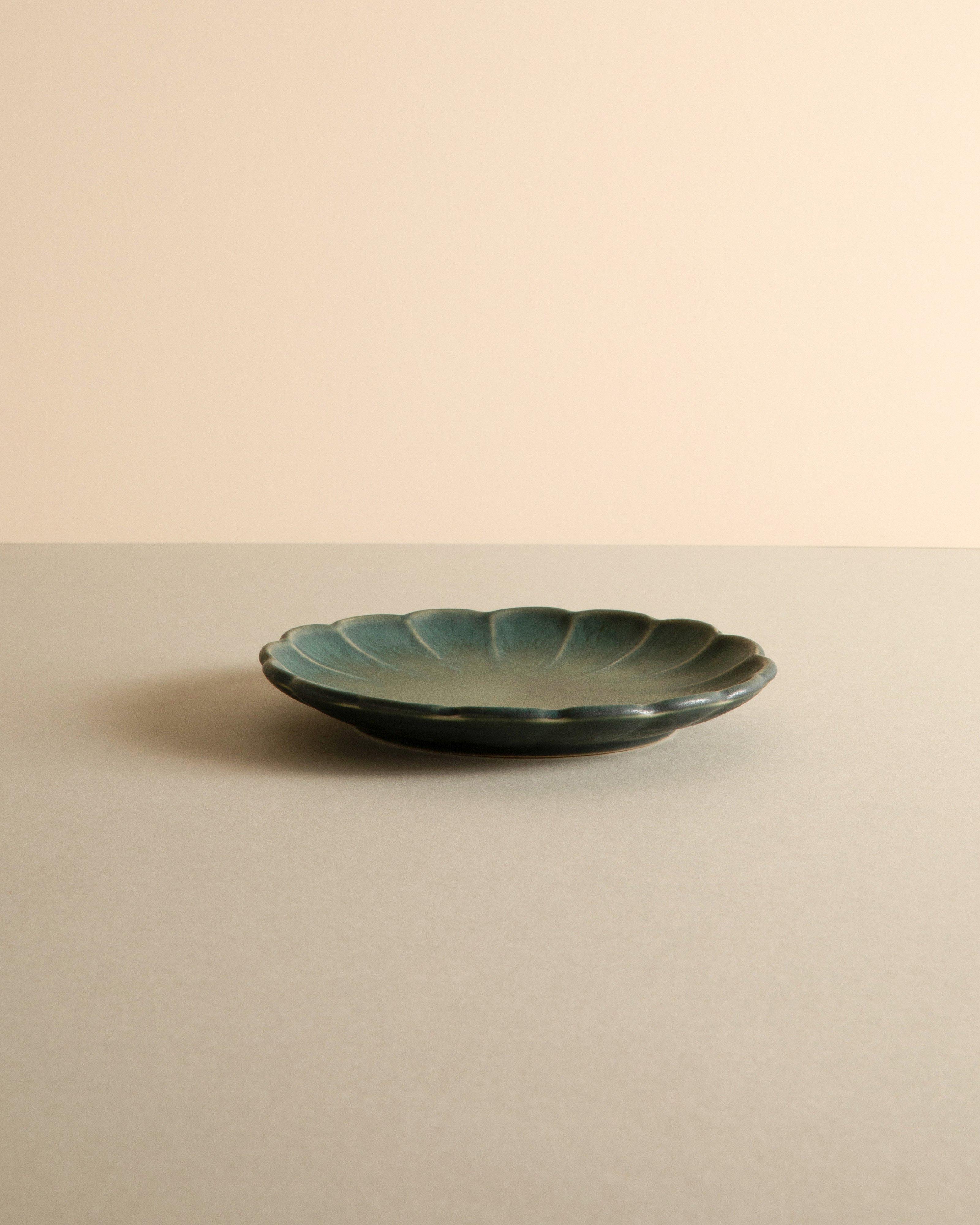 Dalia Small Plate -  Green