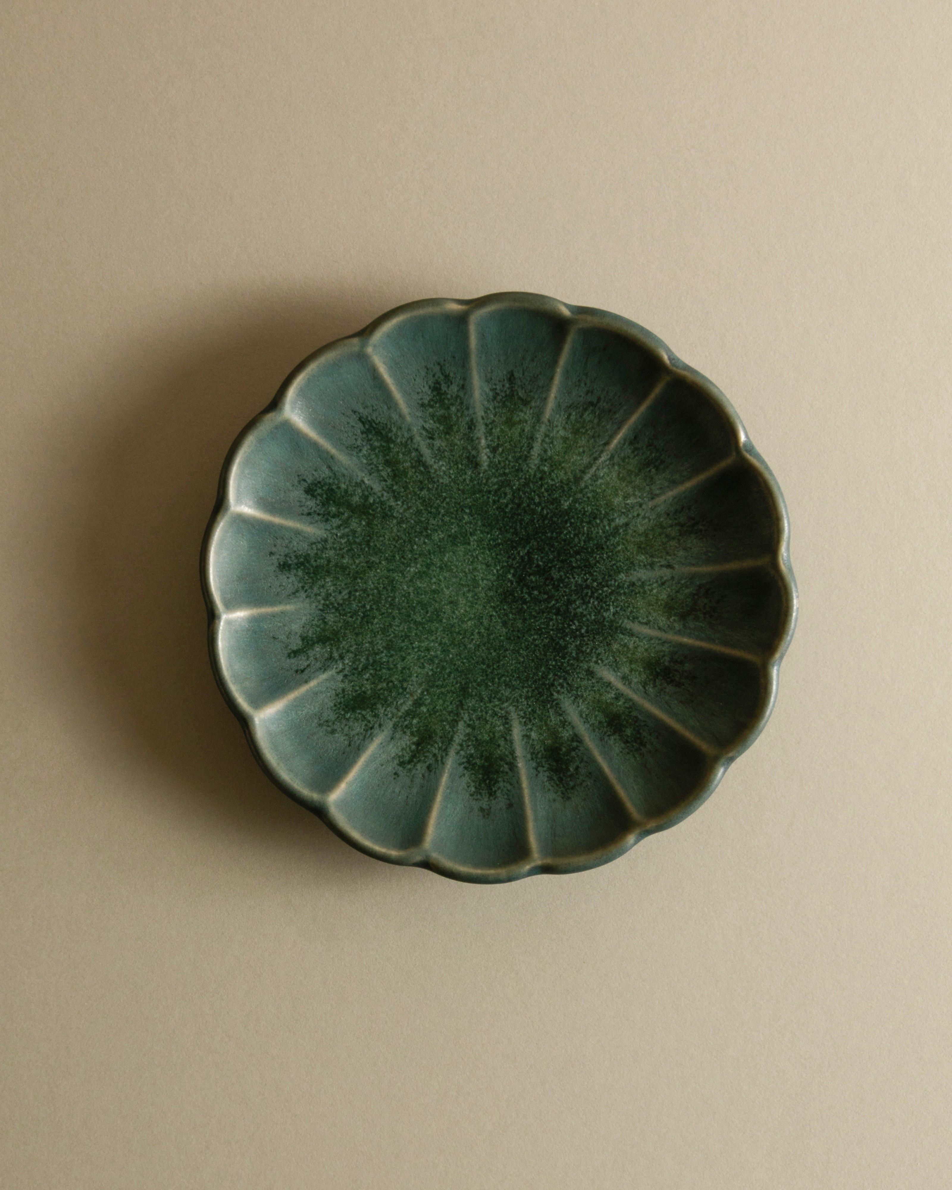 Dalia Small Plate -  Green
