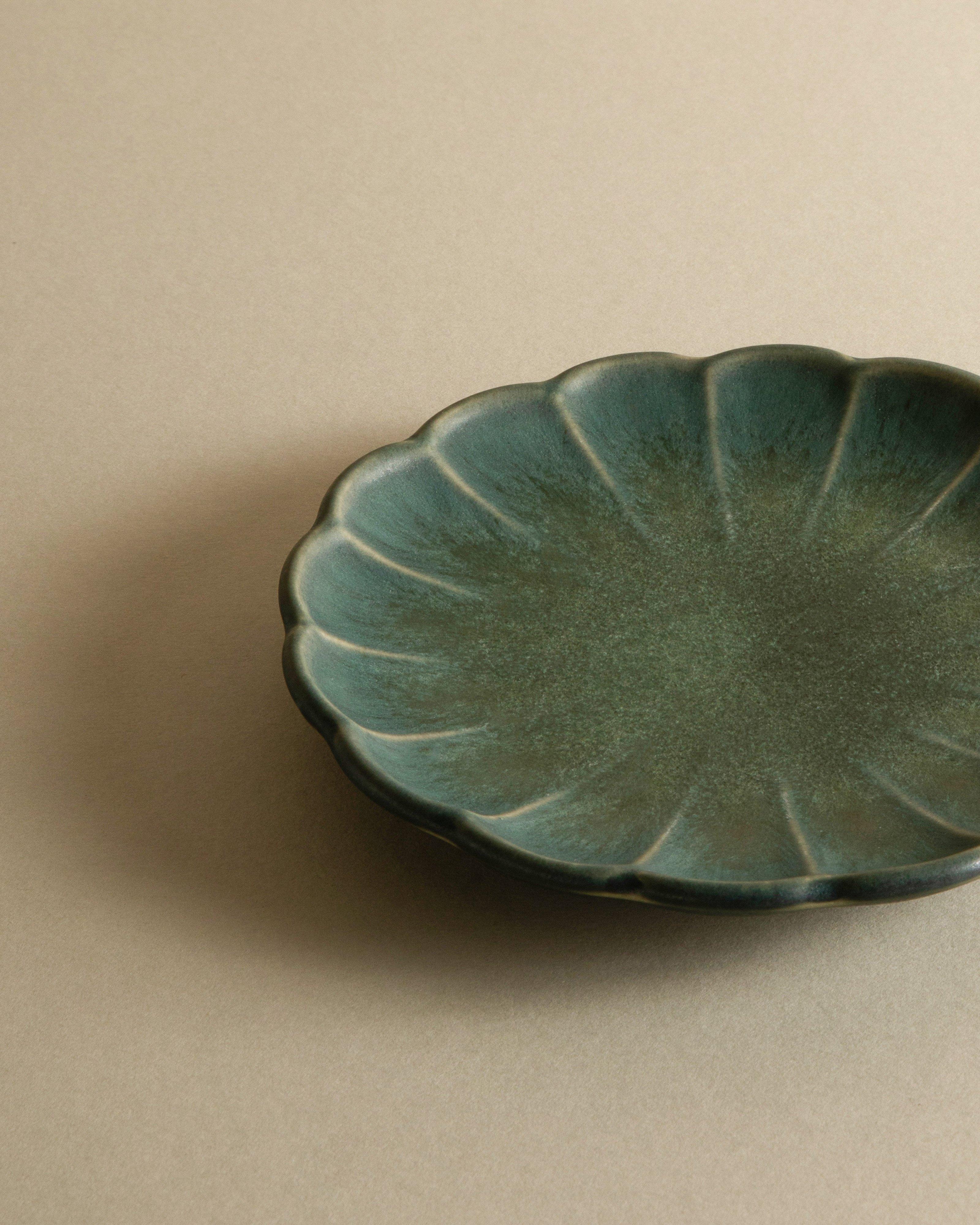 Dalia Small Plate -  Green
