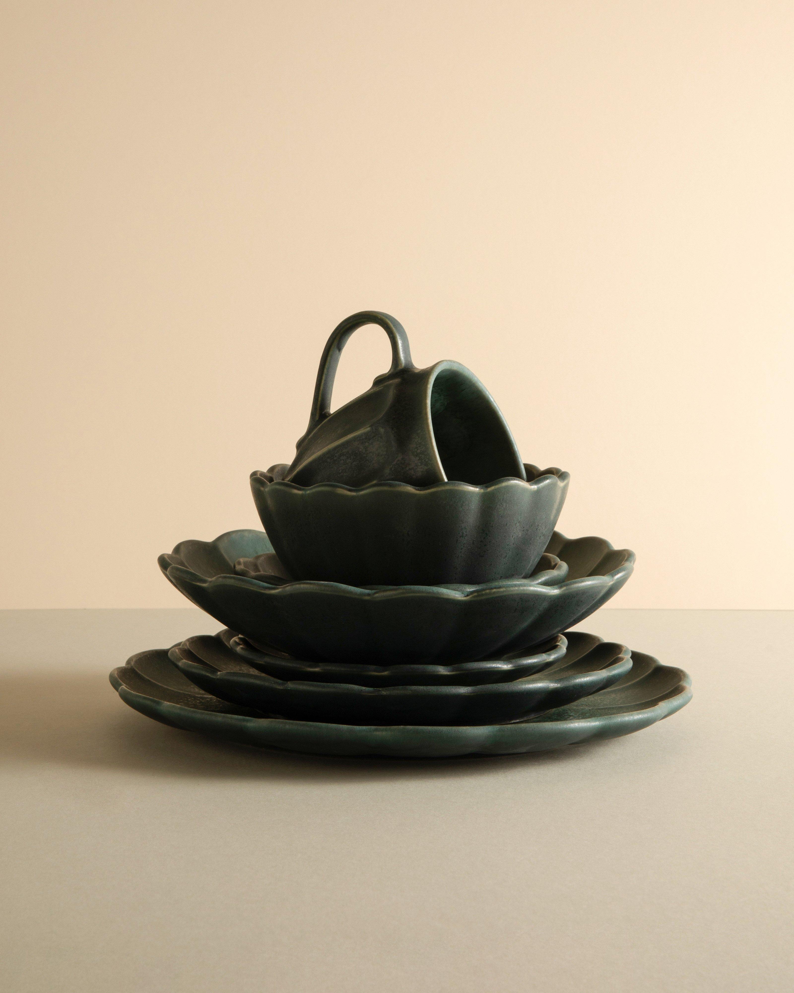 Dalia Small Plate -  Green