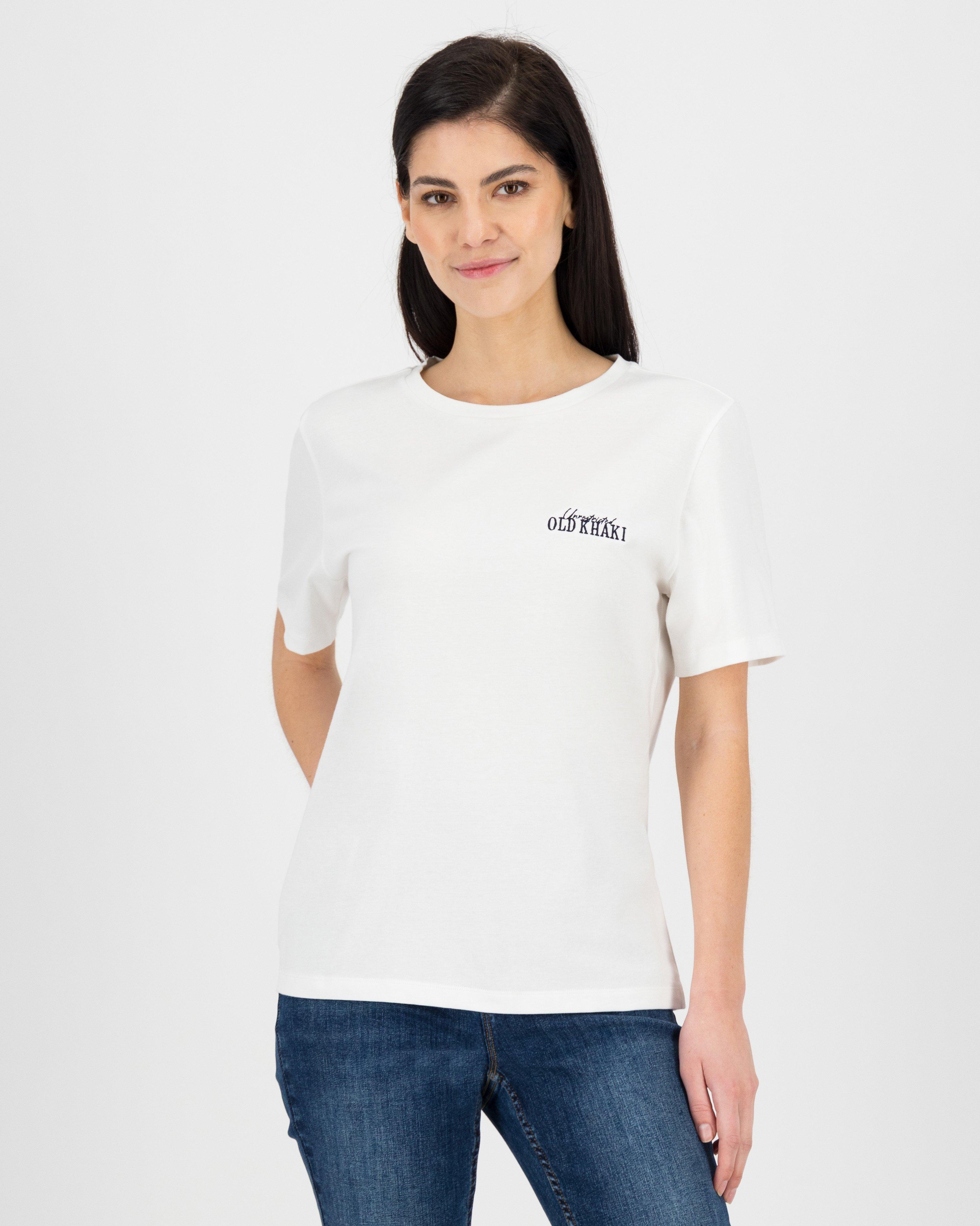 Old Khaki Women’s Wynona Cotton T-shirt -  White