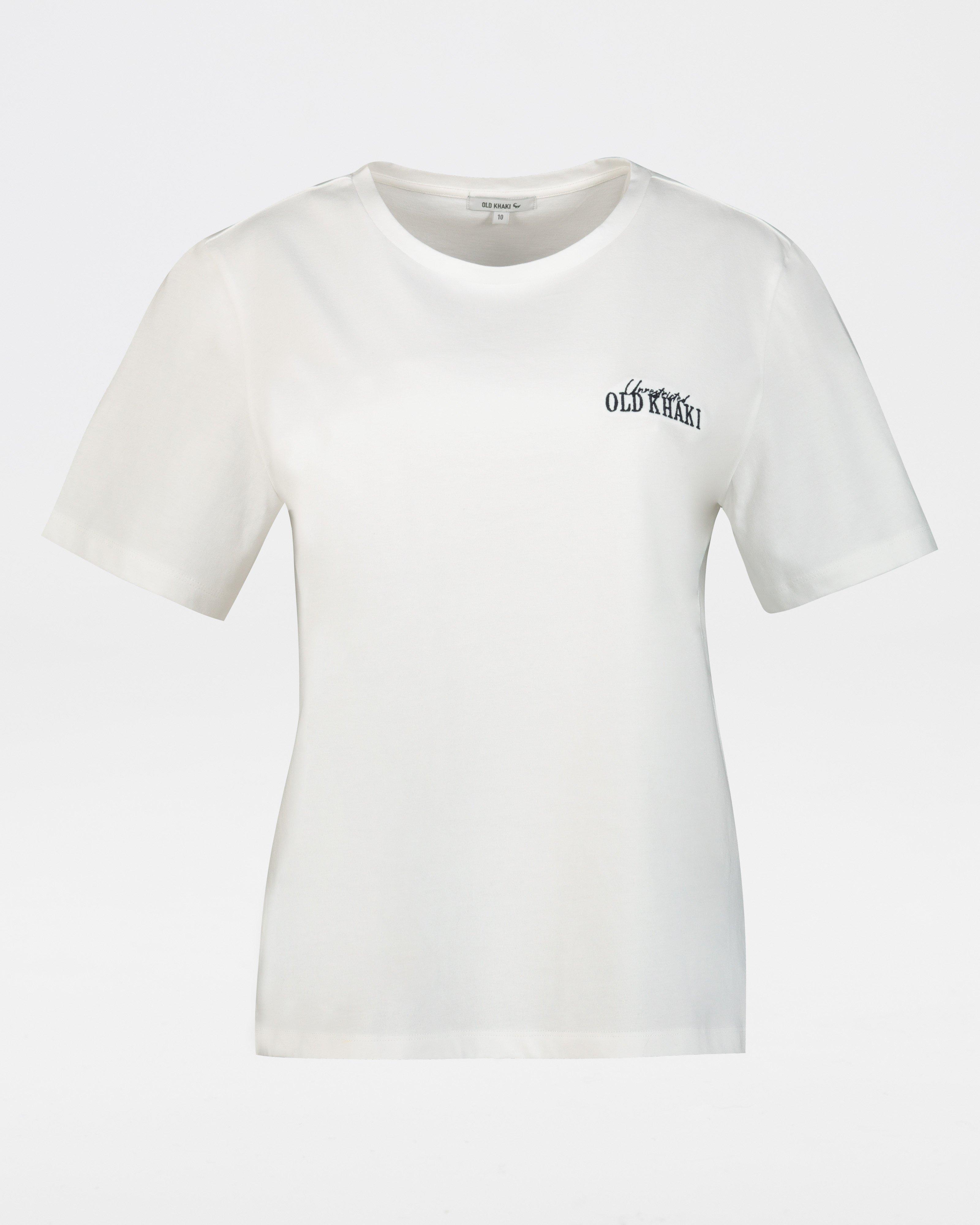 Old Khaki Women’s Wynona Cotton T-shirt -  White