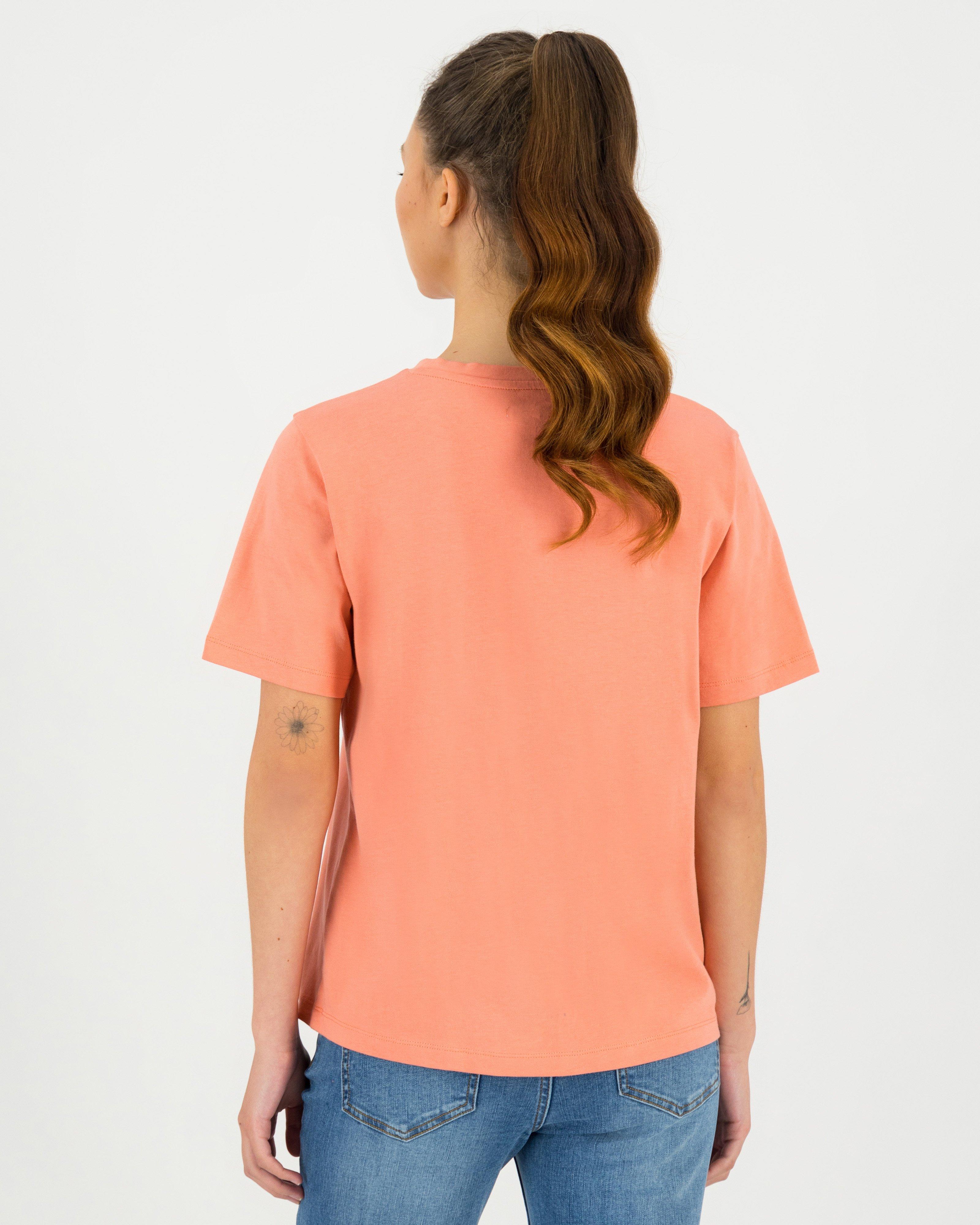 Old Khaki Women’s Wynona Cotton T-shirt -  Coral