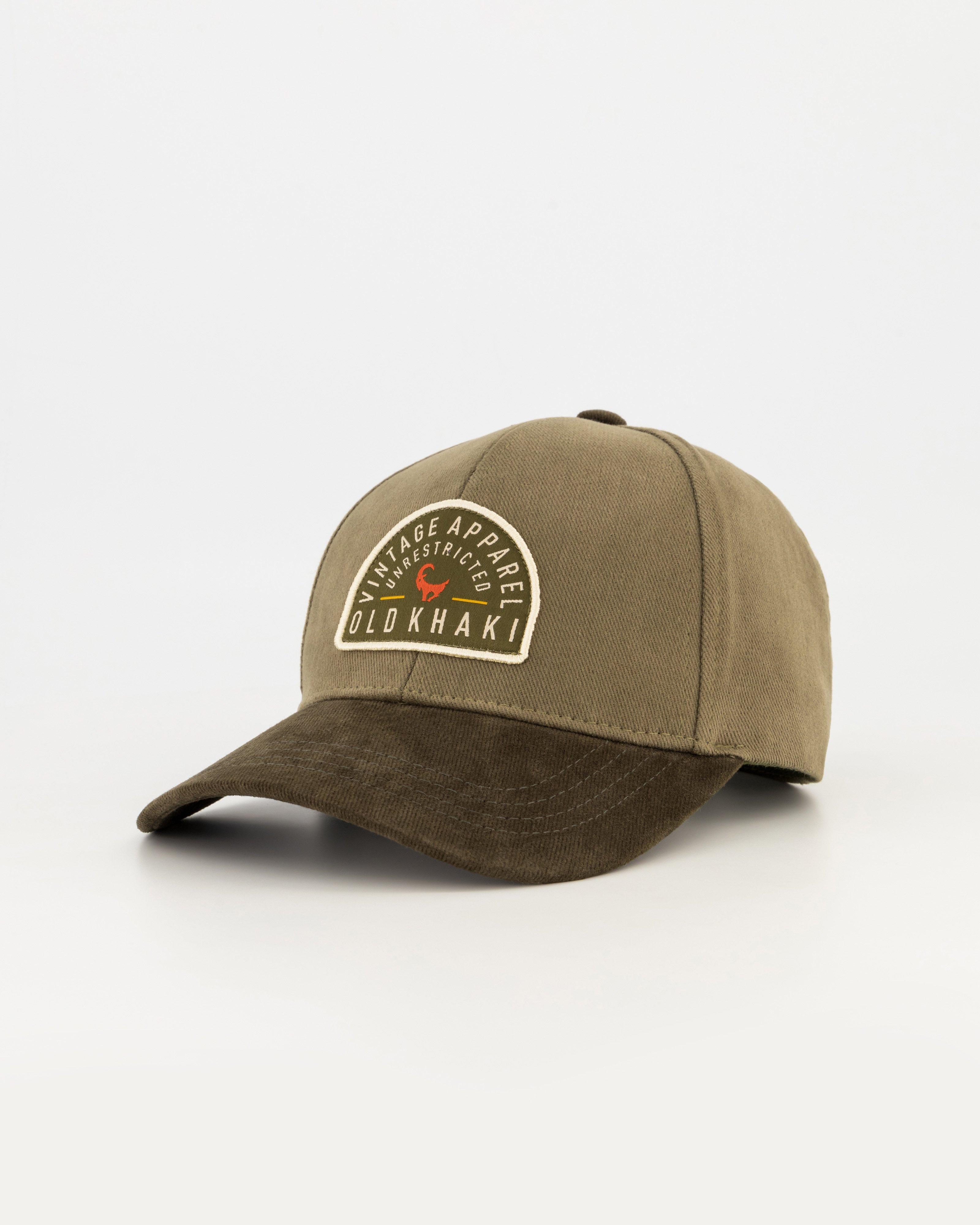 Men's Thiago Embroidered Badge Cap -  Green