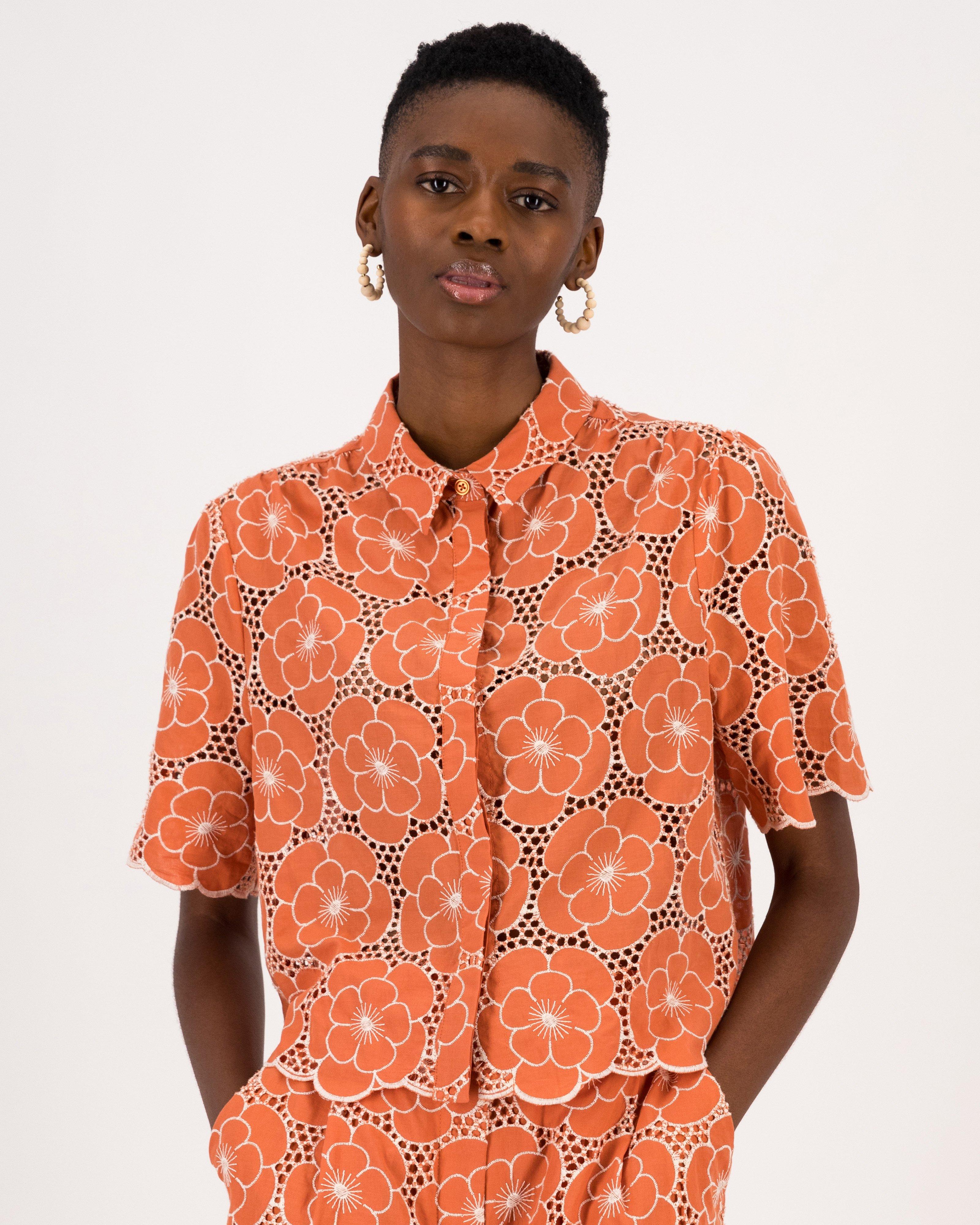 Bonnie Shiffley Shirt -  Rust