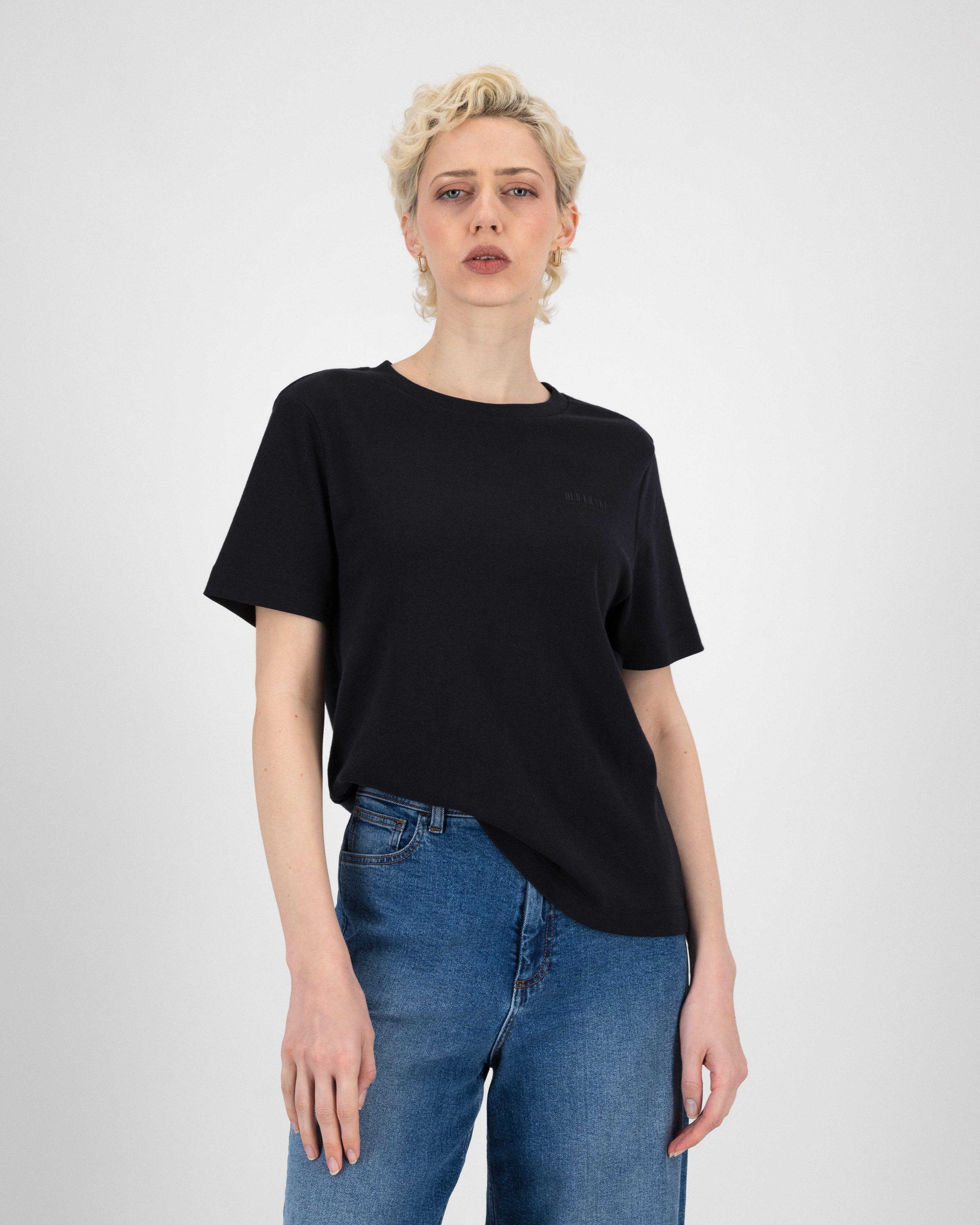 Women’s Julie Basic T-Shirt -  Black