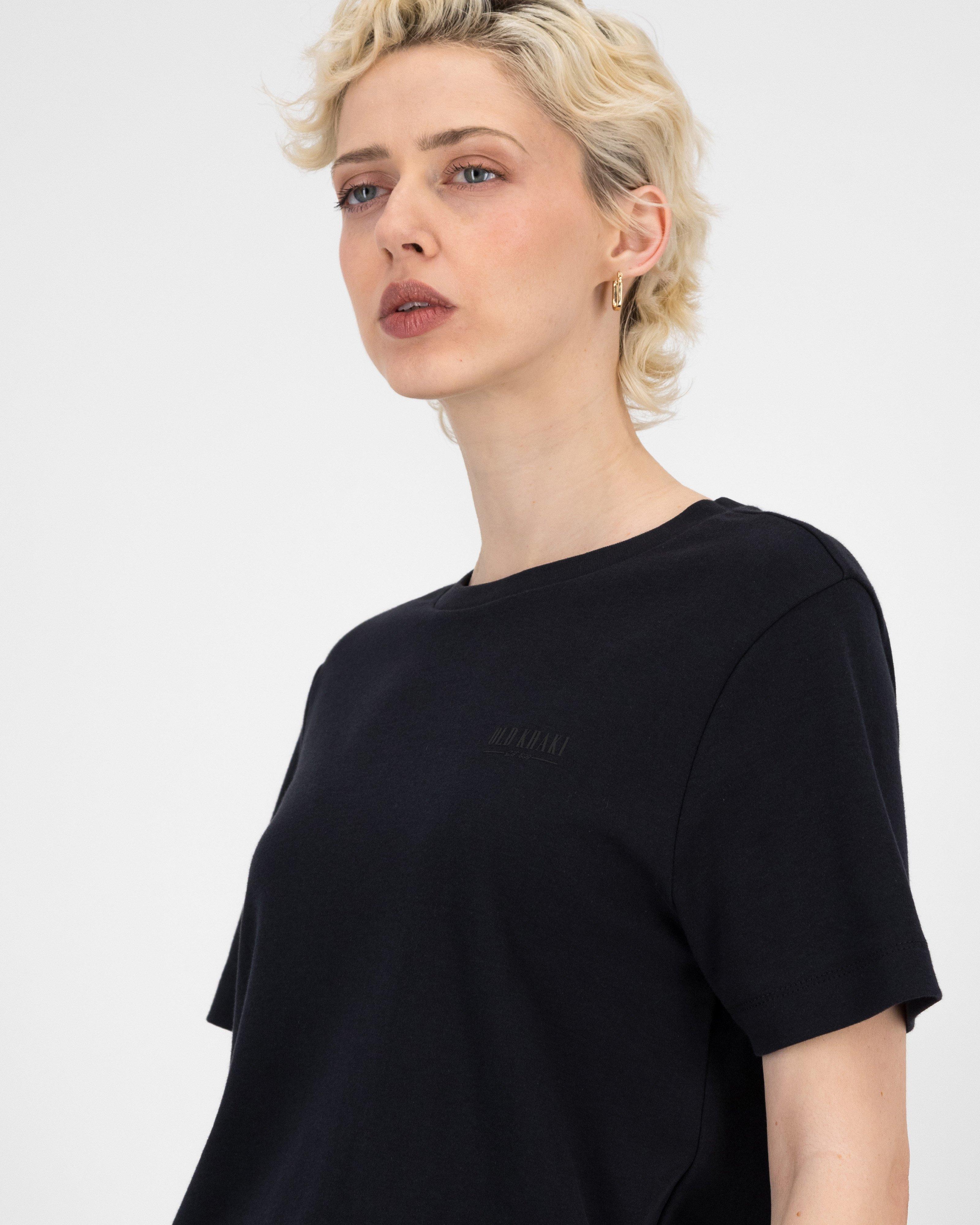 Women’s Julie Basic T-Shirt -  Black