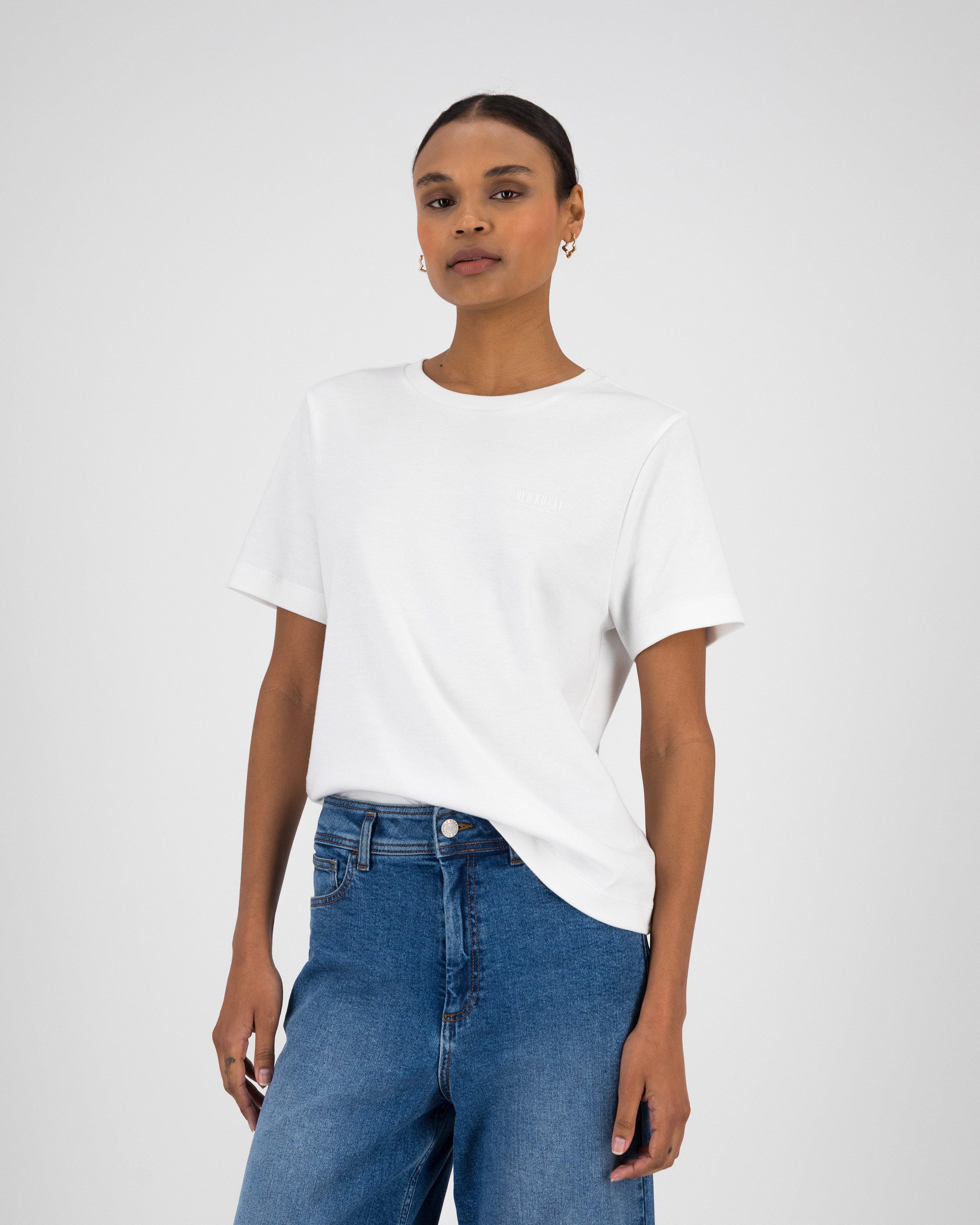 Women’s Julie Basic T-Shirt -  White