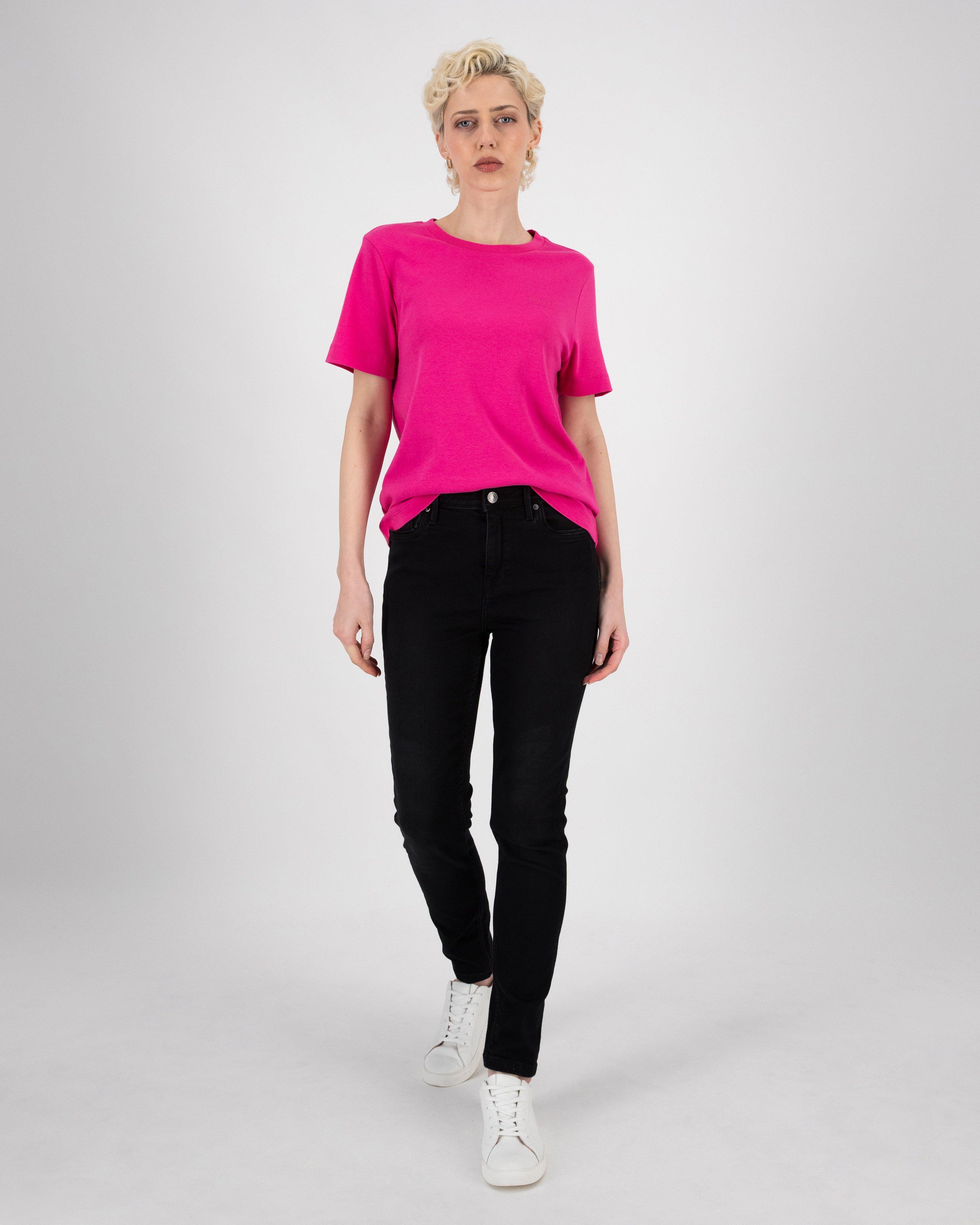 Women’s Julie Basic T-Shirt -  Pink