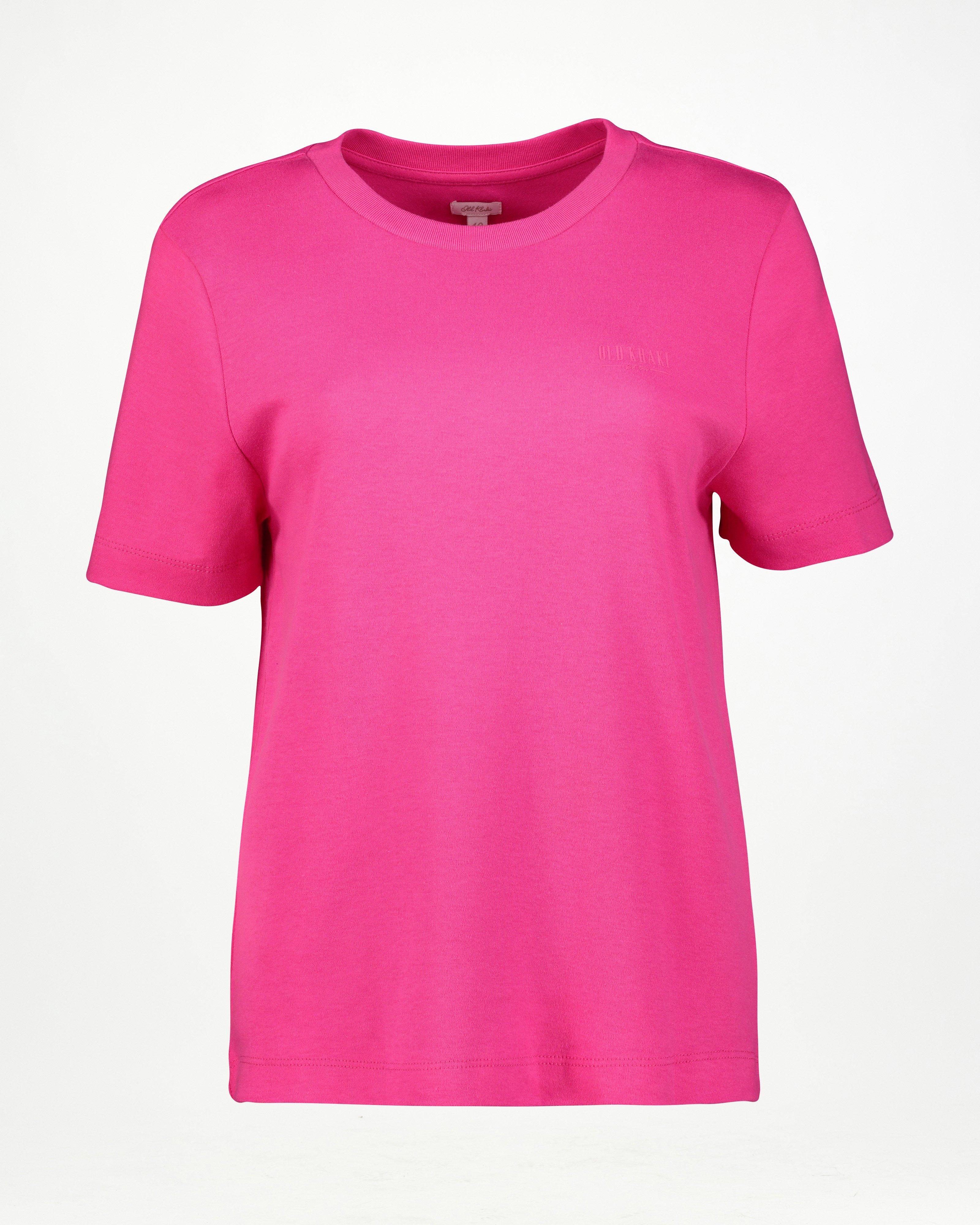 Women’s Julie Basic T-Shirt -  Pink