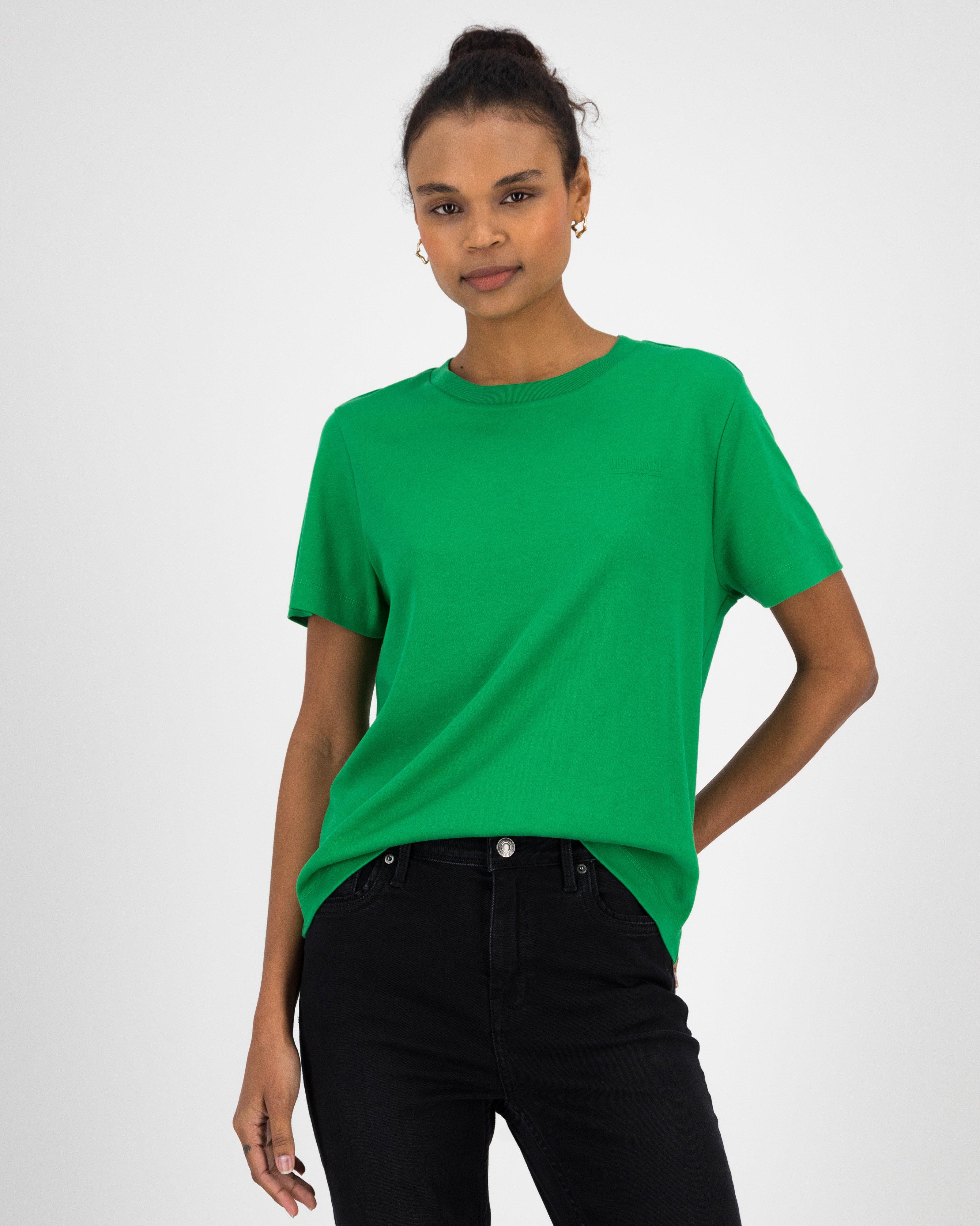 Women’s Julie Basic T-Shirt -  Sage