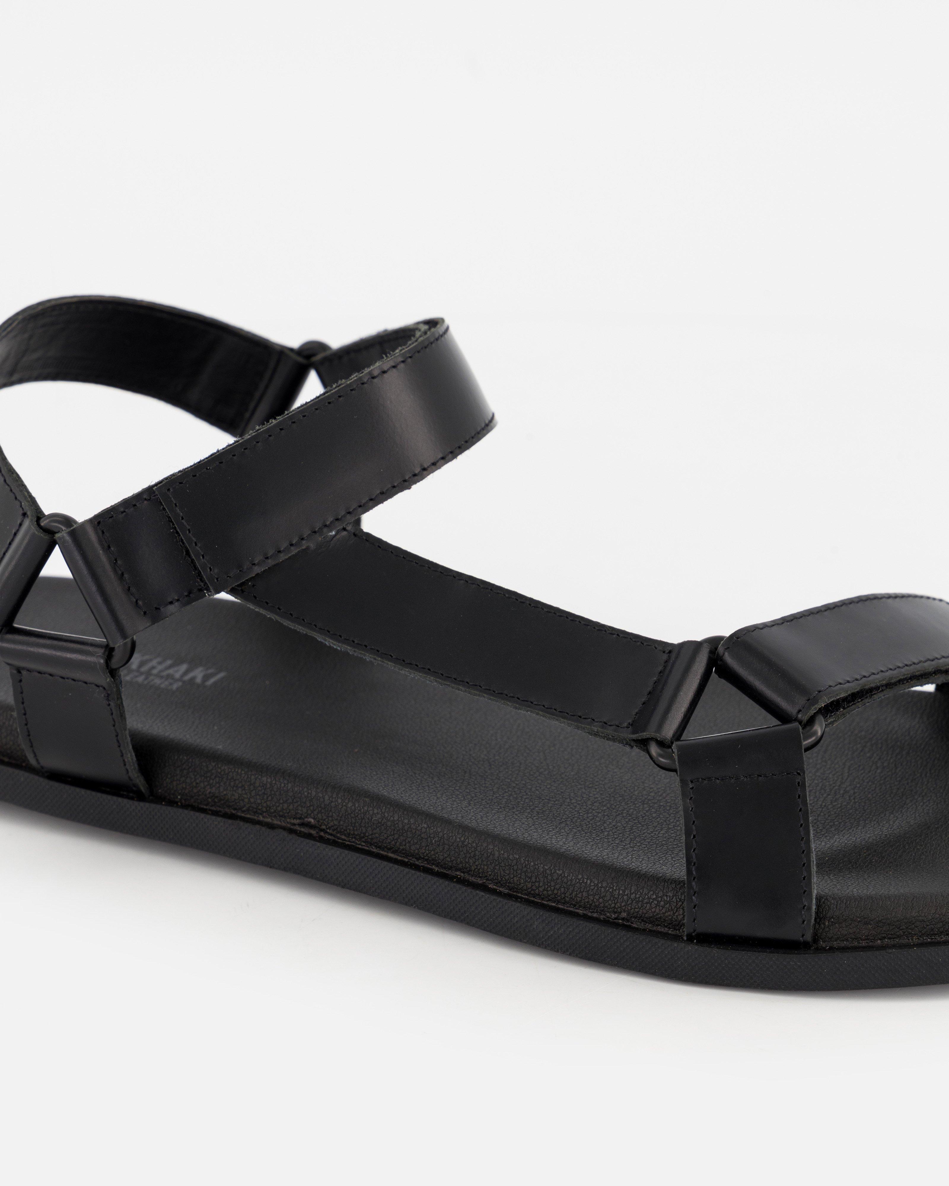Men's Loyiso Leather Sandal | Old Khaki