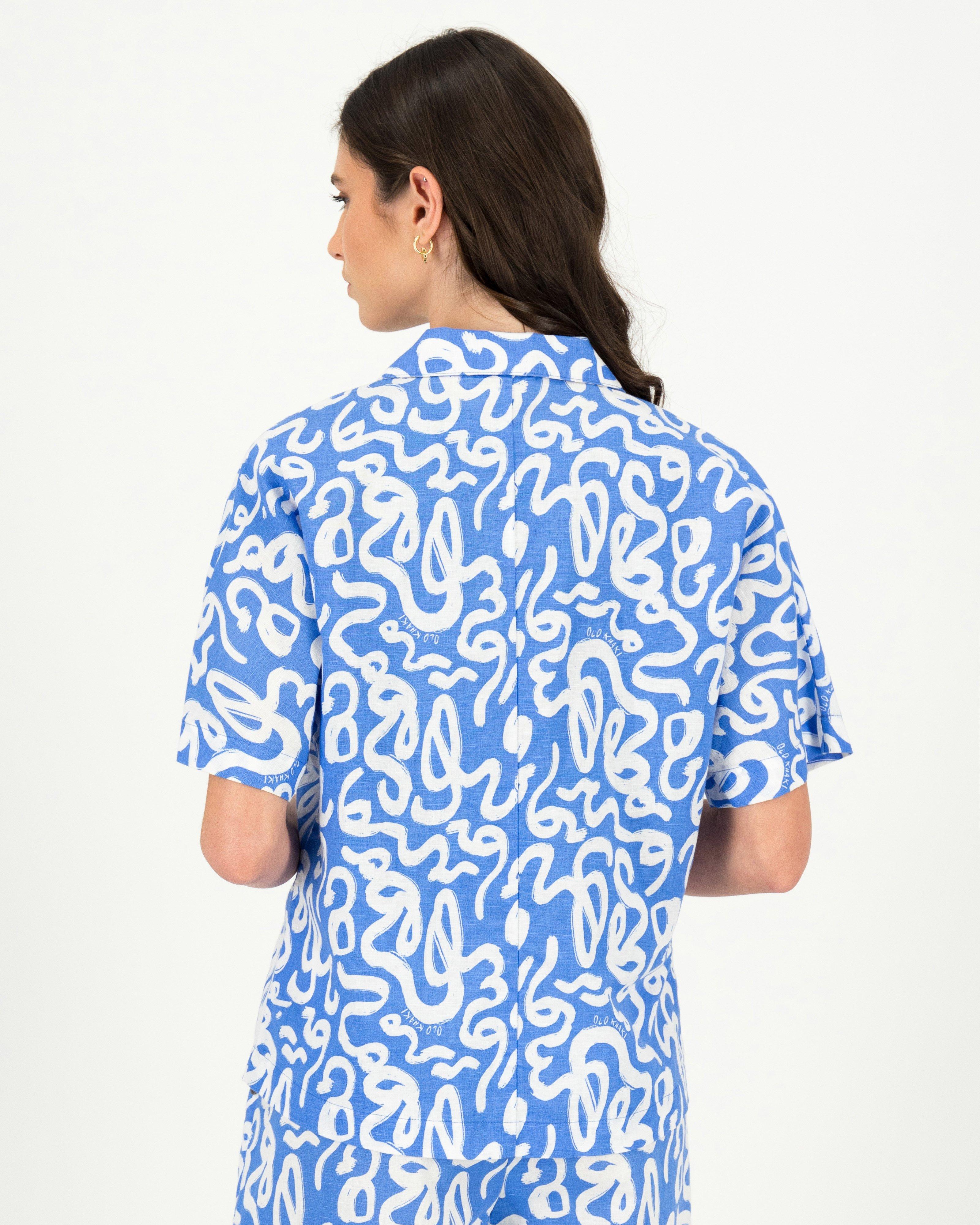 Women’s Lupe Shirt -  Blue