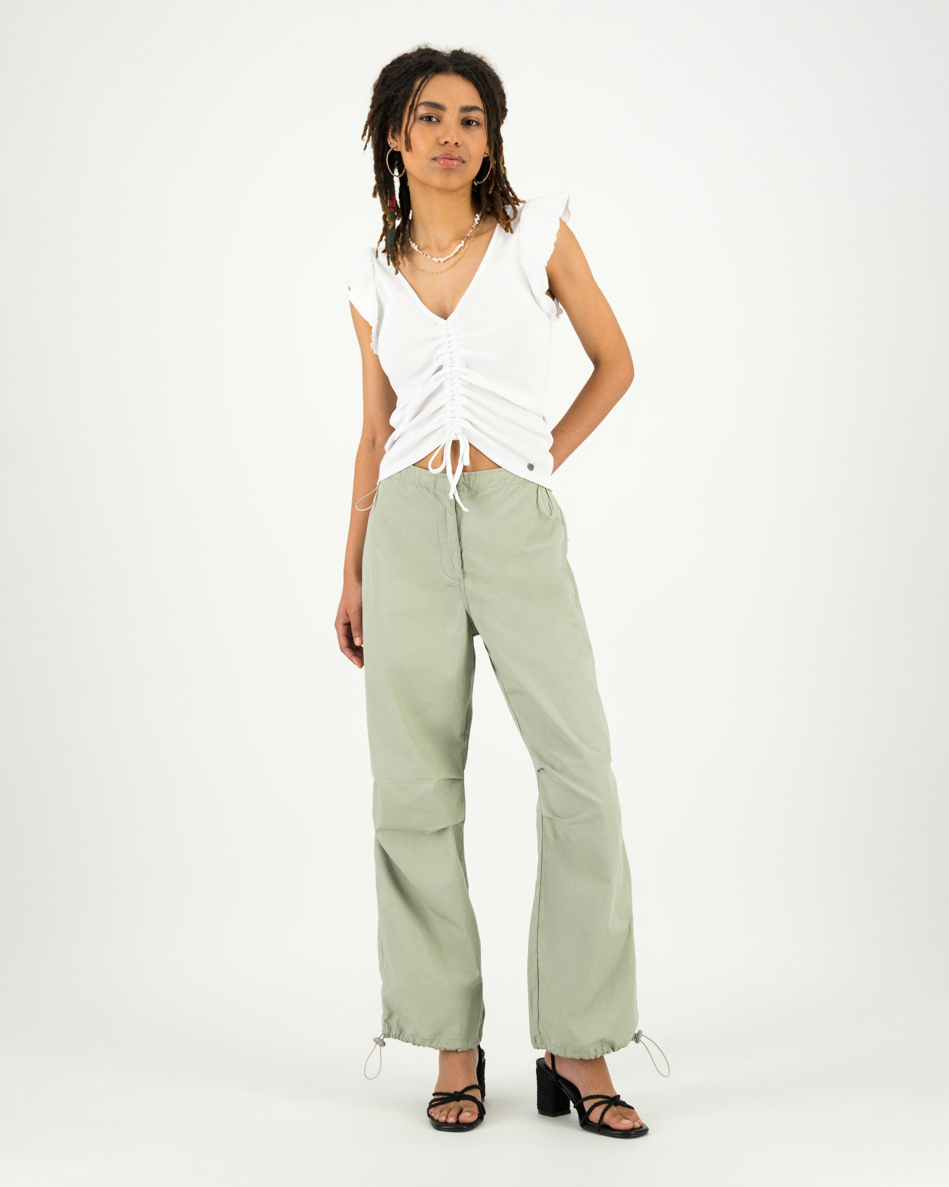 Women's Megan Parachute Pants -  Sage