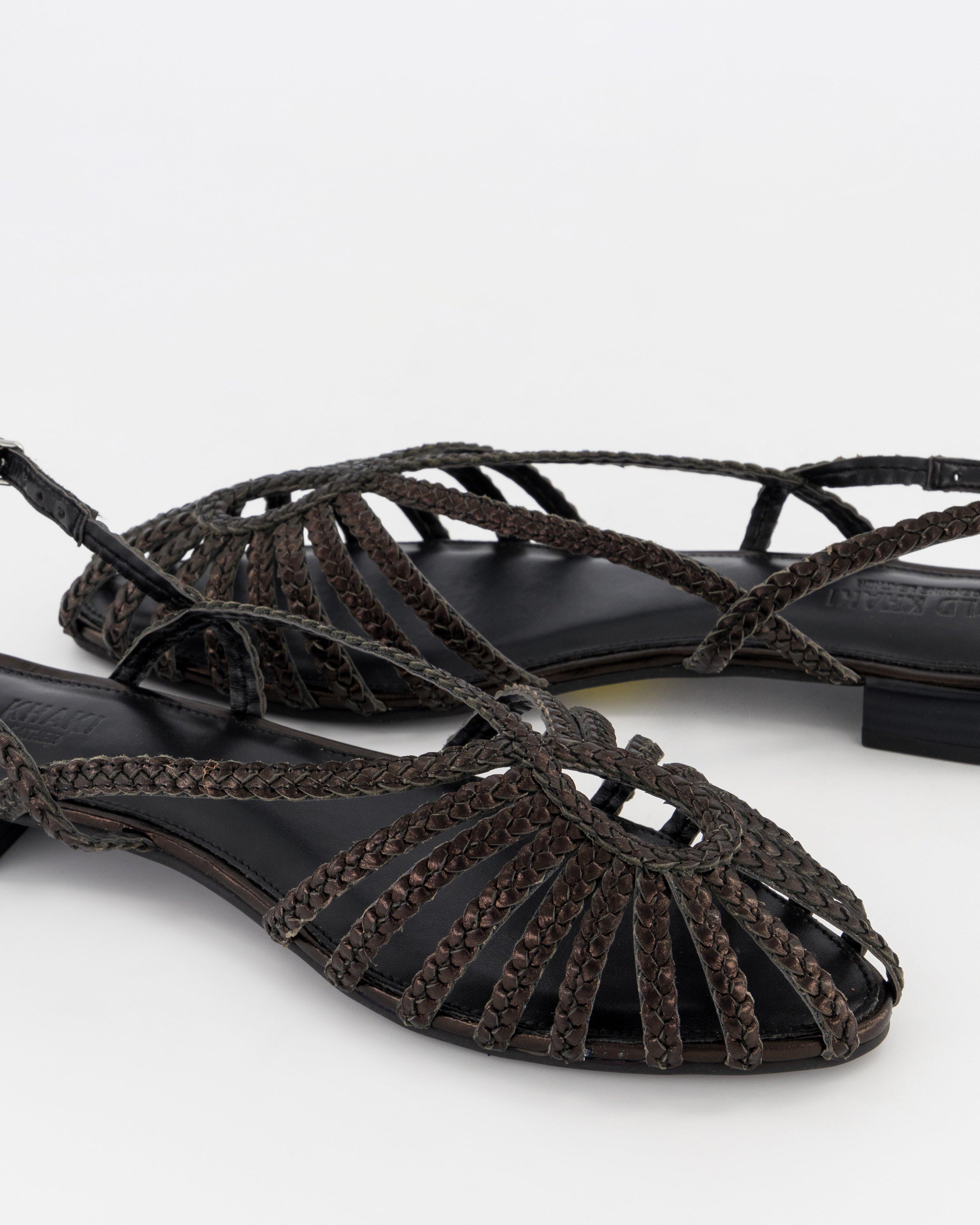 Old khaki ladies sandals hot sale