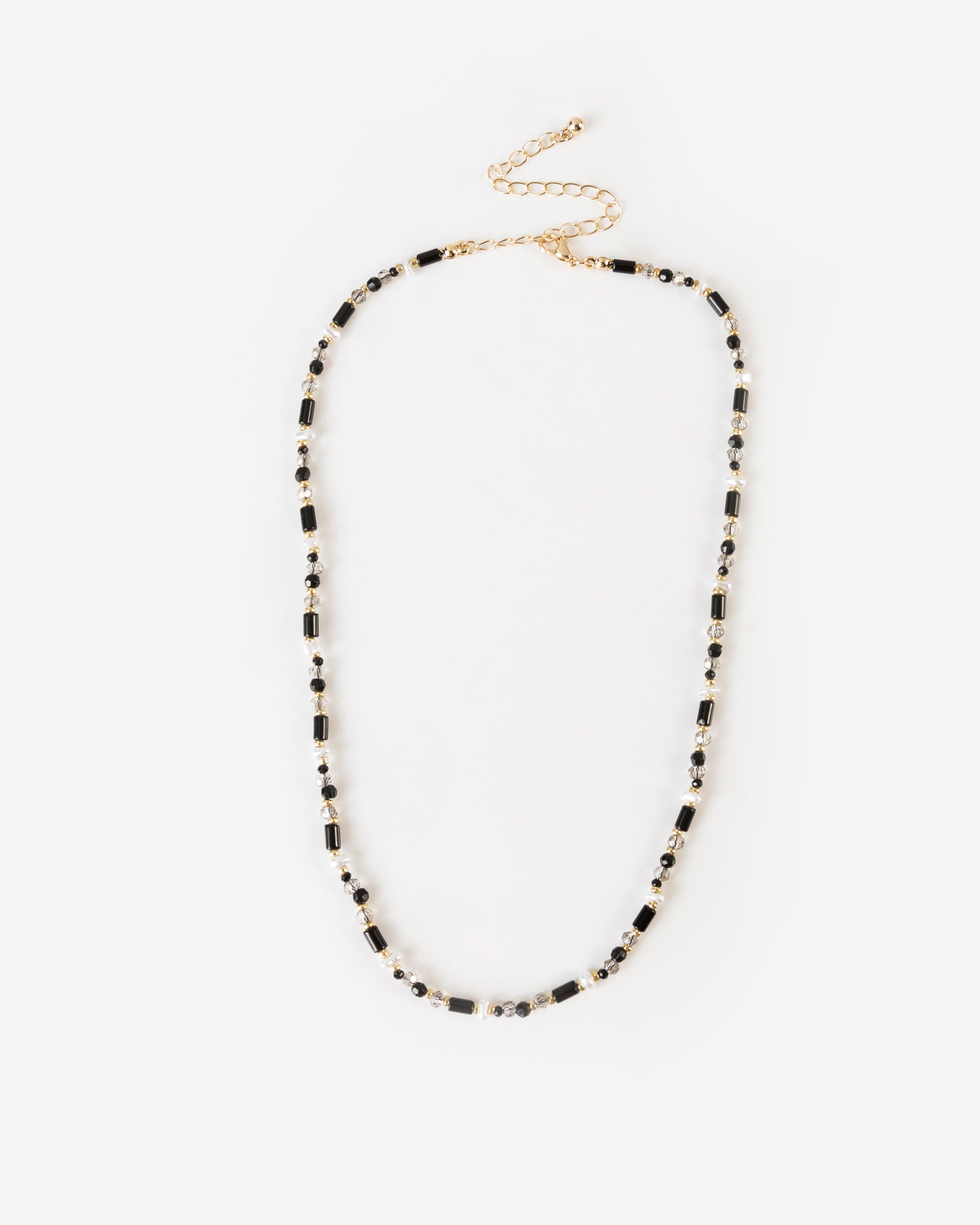 Assorted Beaded Necklace with Charm main image 0