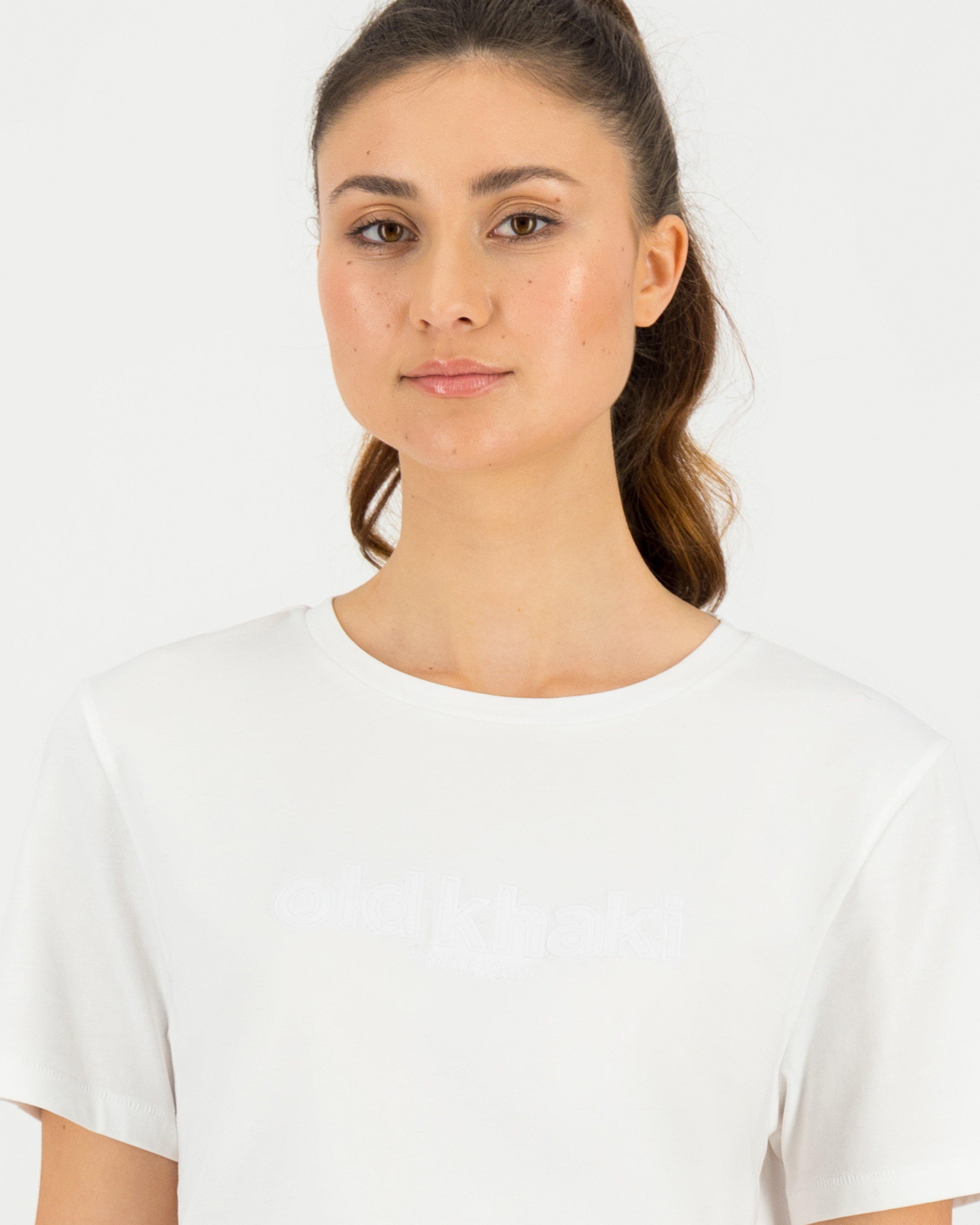 Women's Sia Relaxed Fit T-Shirt -  White