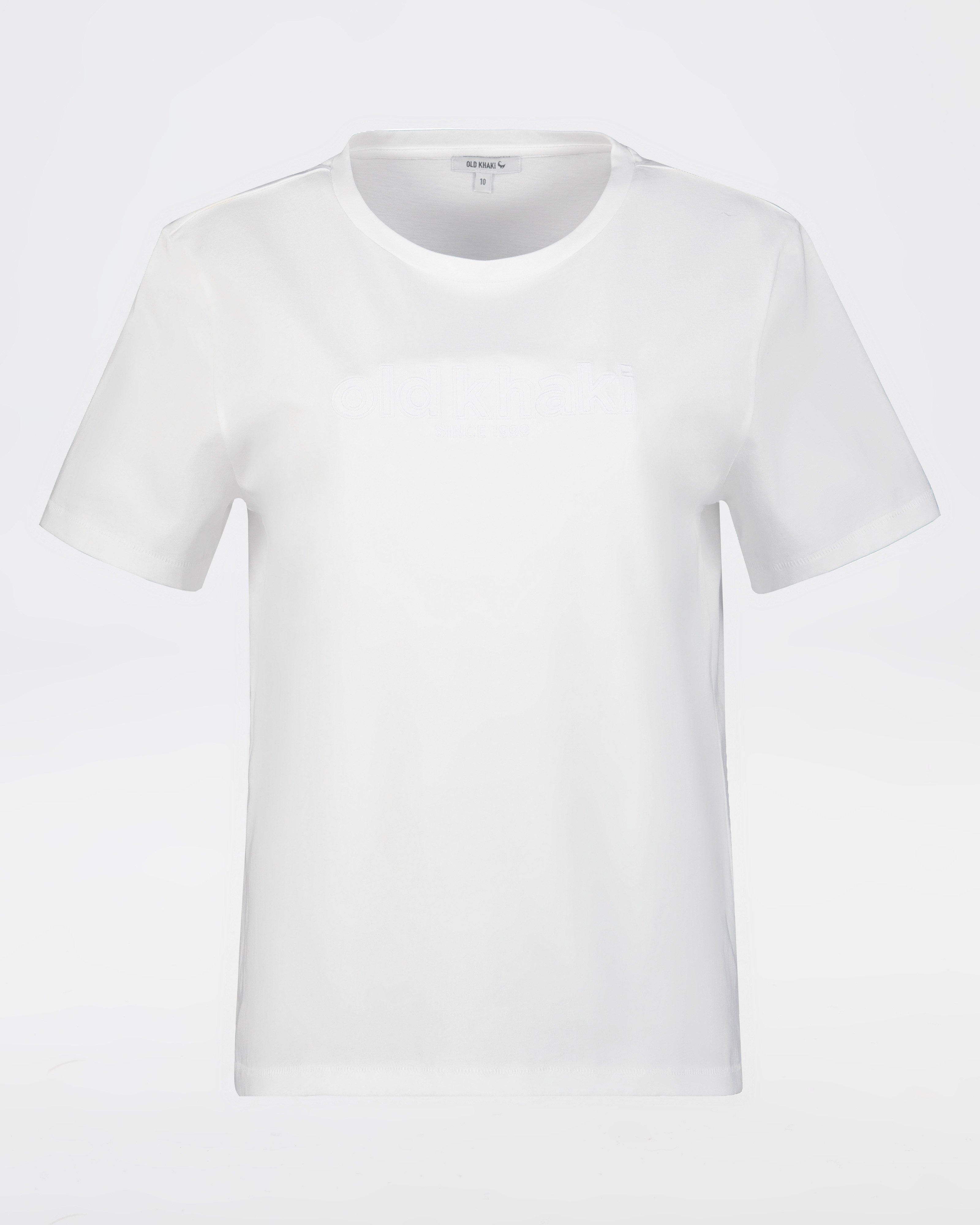 Women's Sia Relaxed Fit T-Shirt -  White
