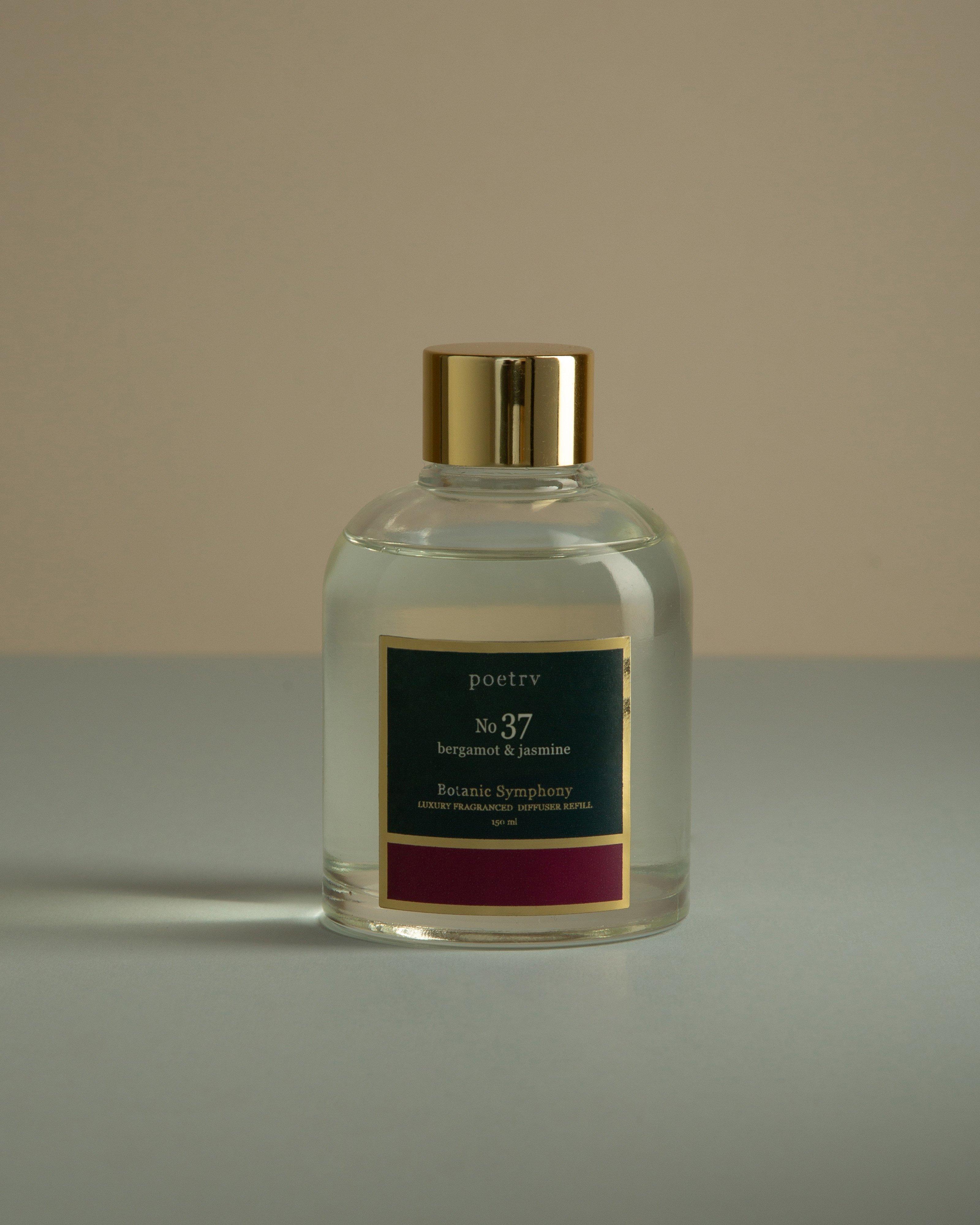 Bergamot and Jasmine Premium Fragranced Diffuser Refill -  Assorted