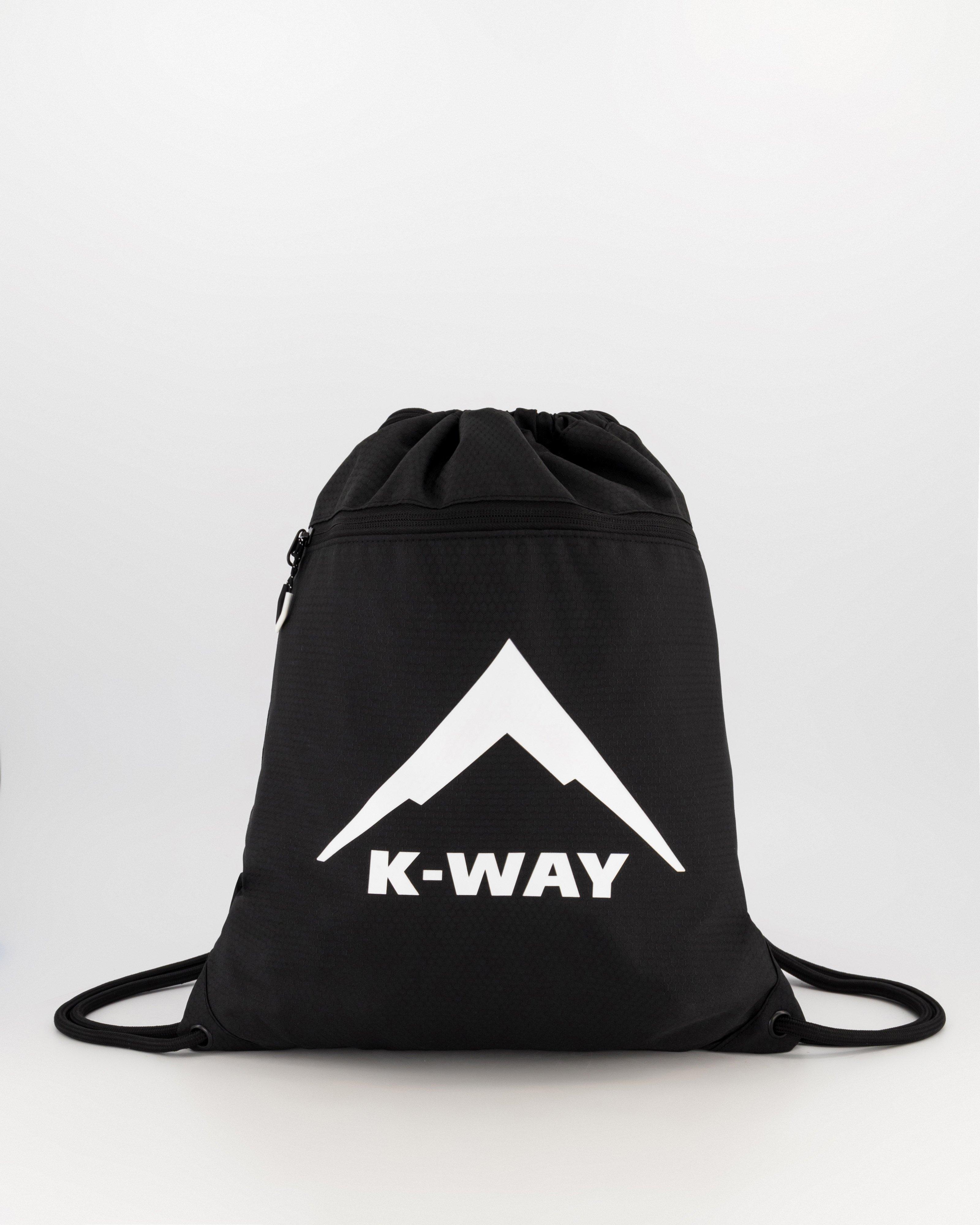 K-Way String Bag -  Black