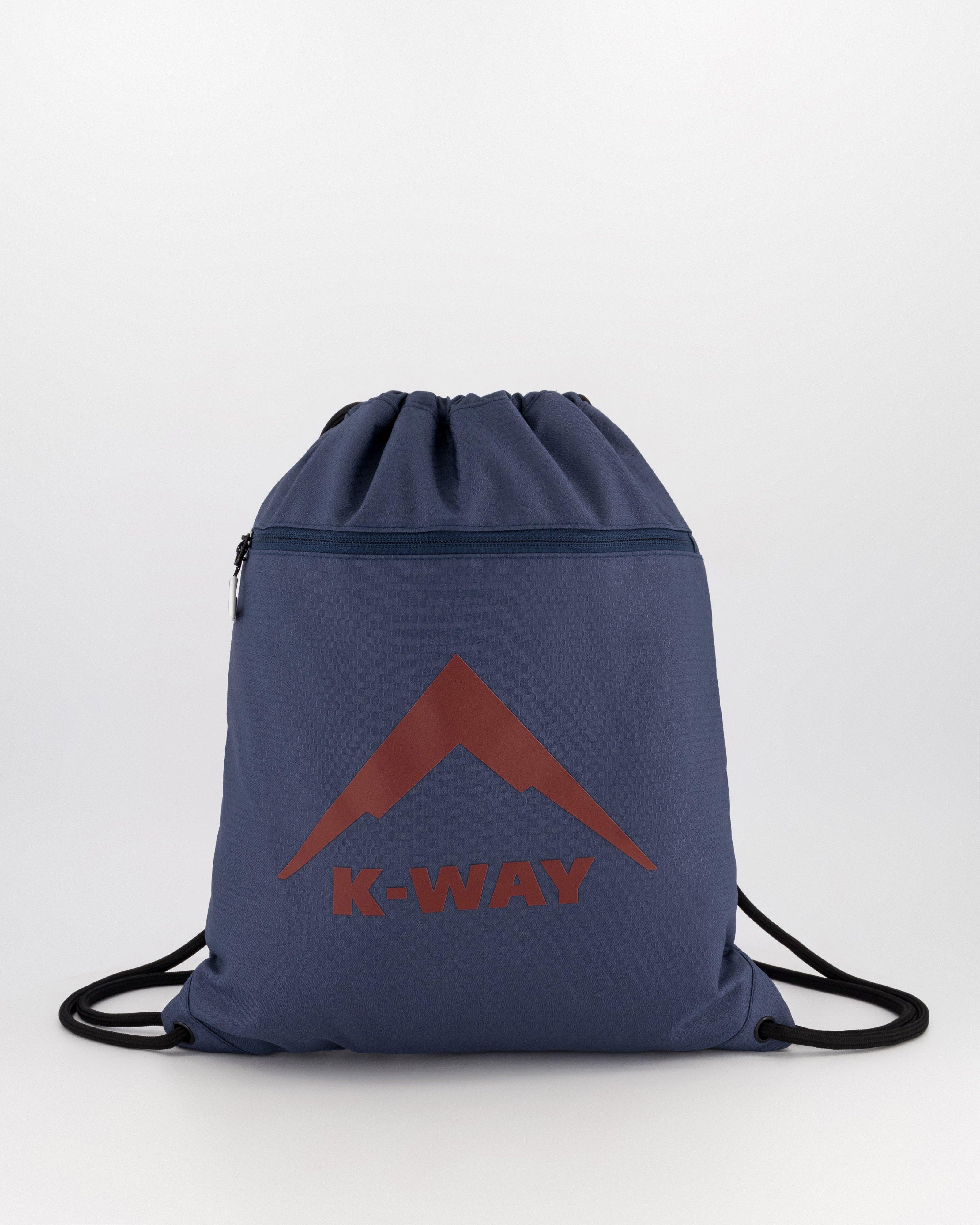 K-Way String Bag -  Blue