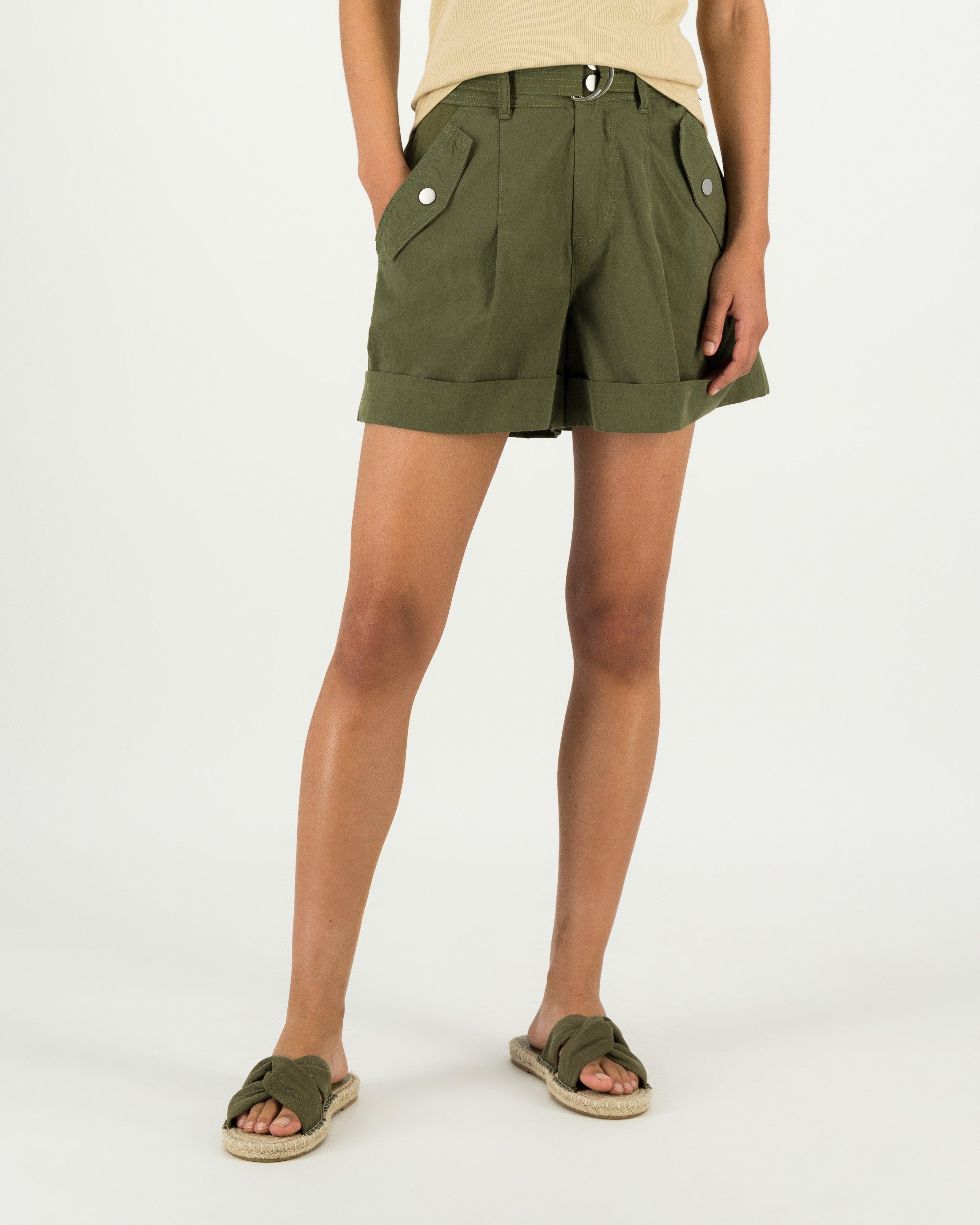 Old Khaki Women's Shay Belted Shorts | Cape Union Mart